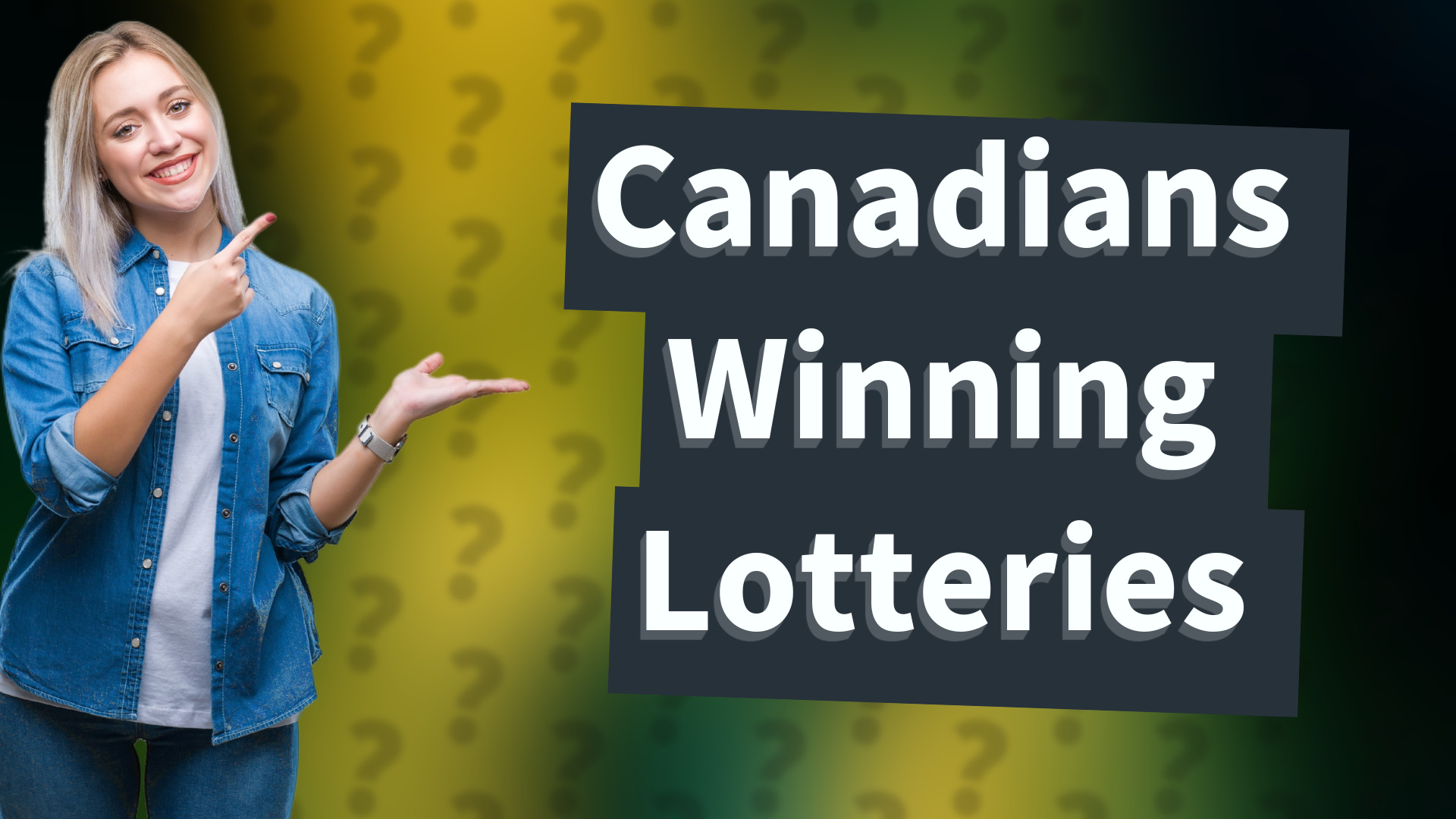 Canadians Winning Lotteries