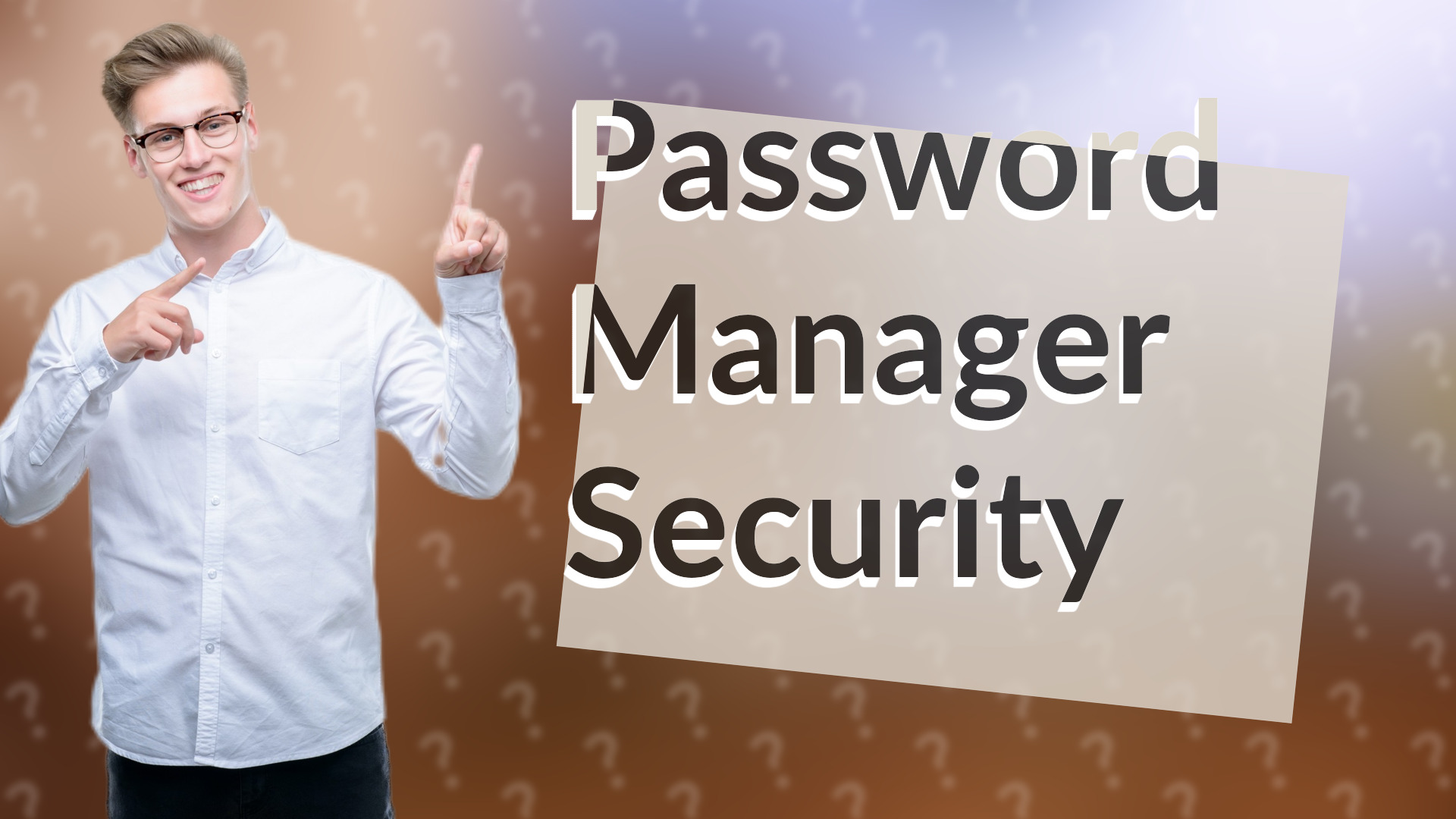 Password Manager Security