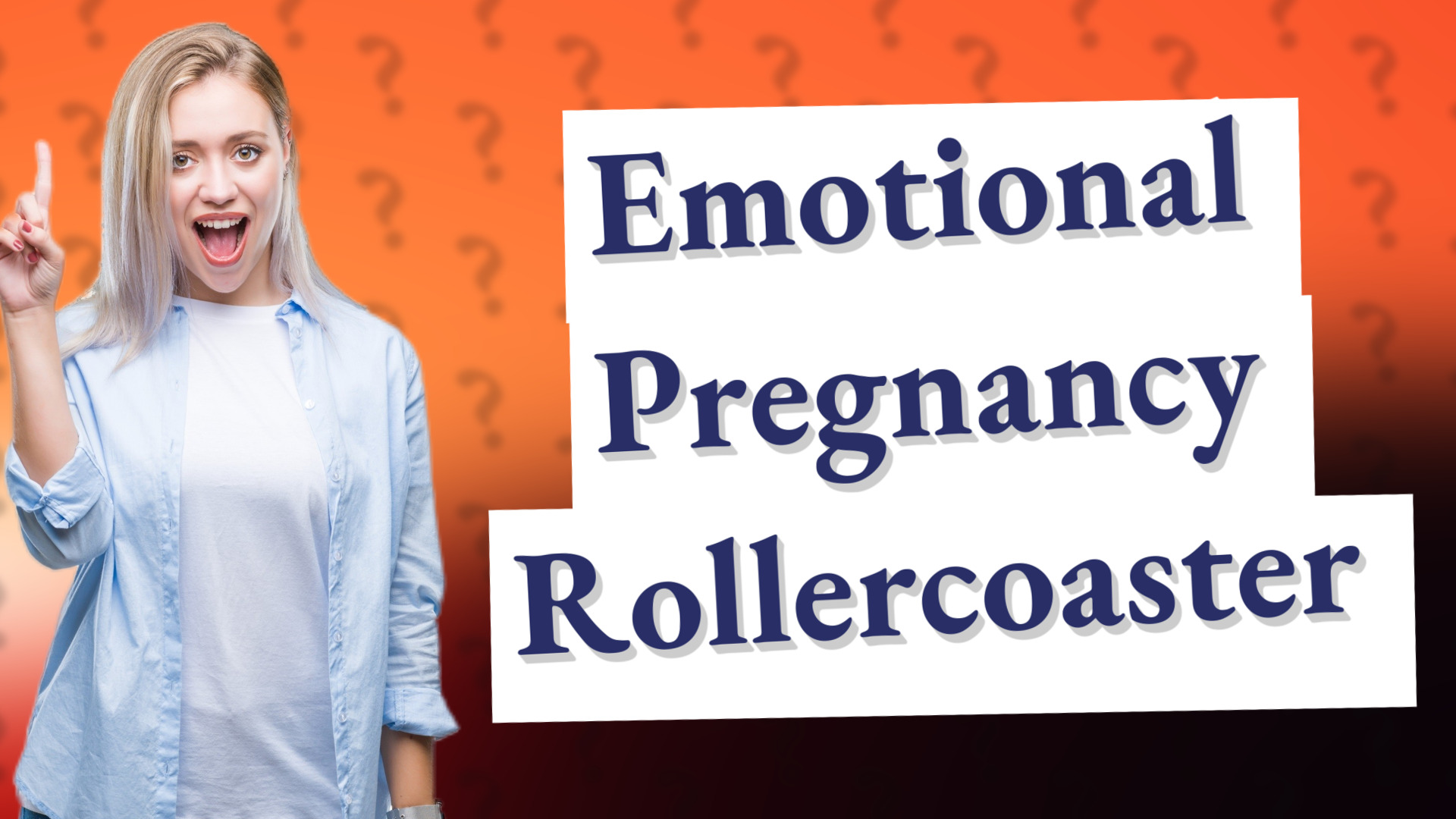 Emotional Pregnancy Rollercoaster