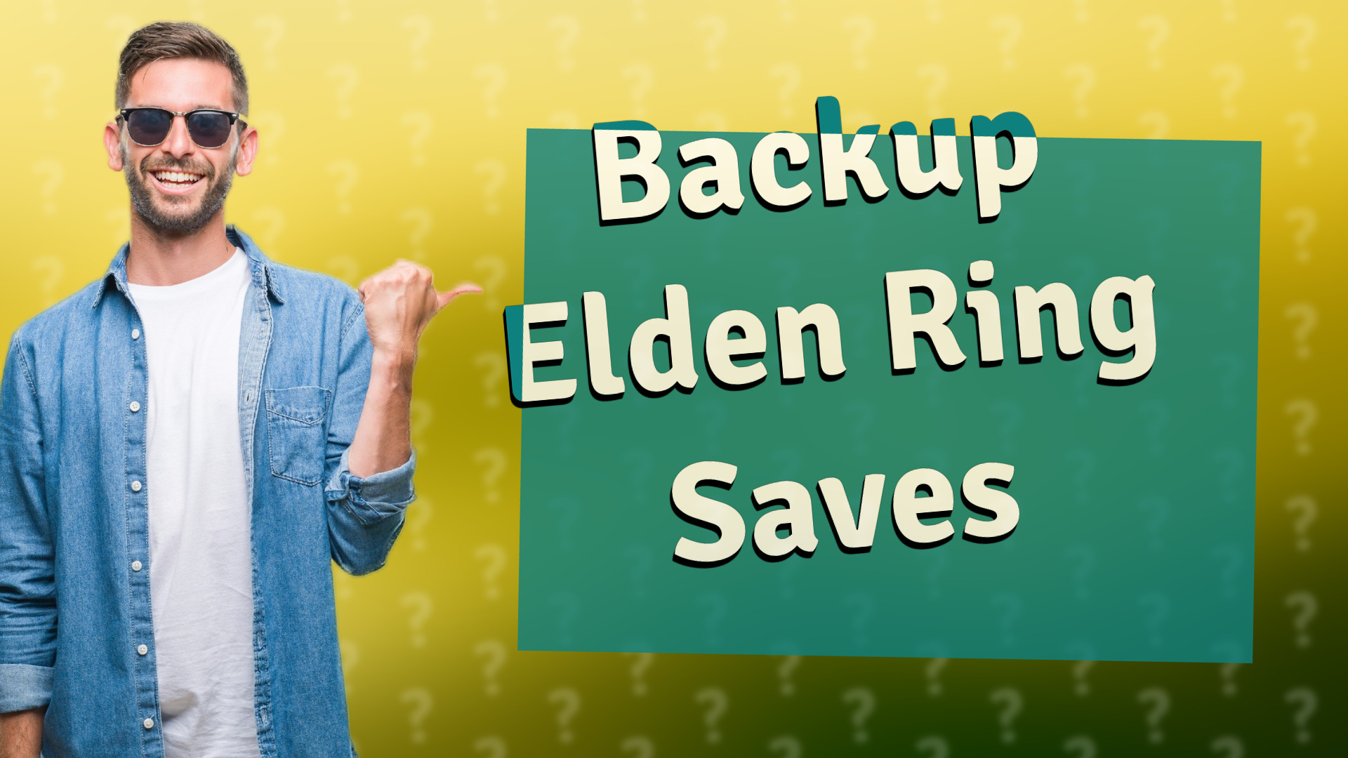 Backup Elden Ring Saves