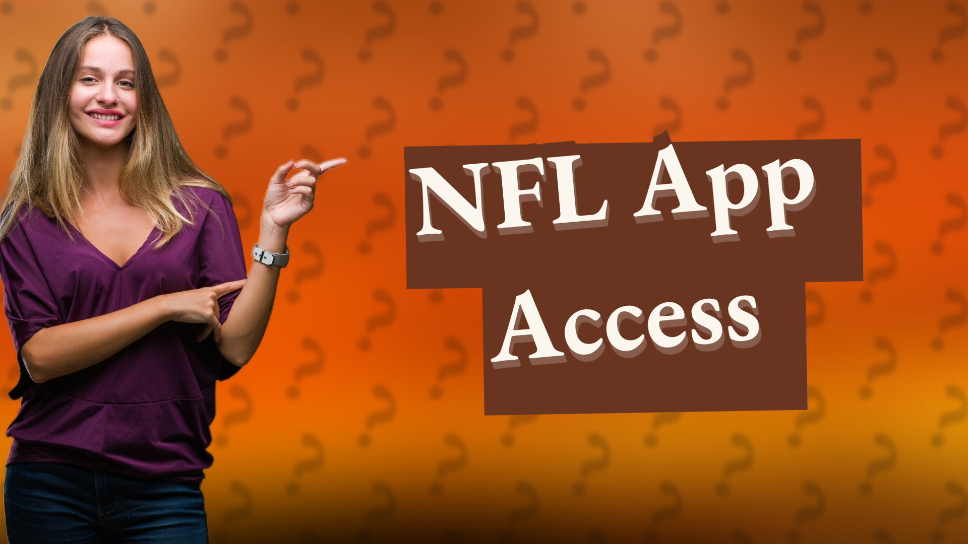 NFL App Access