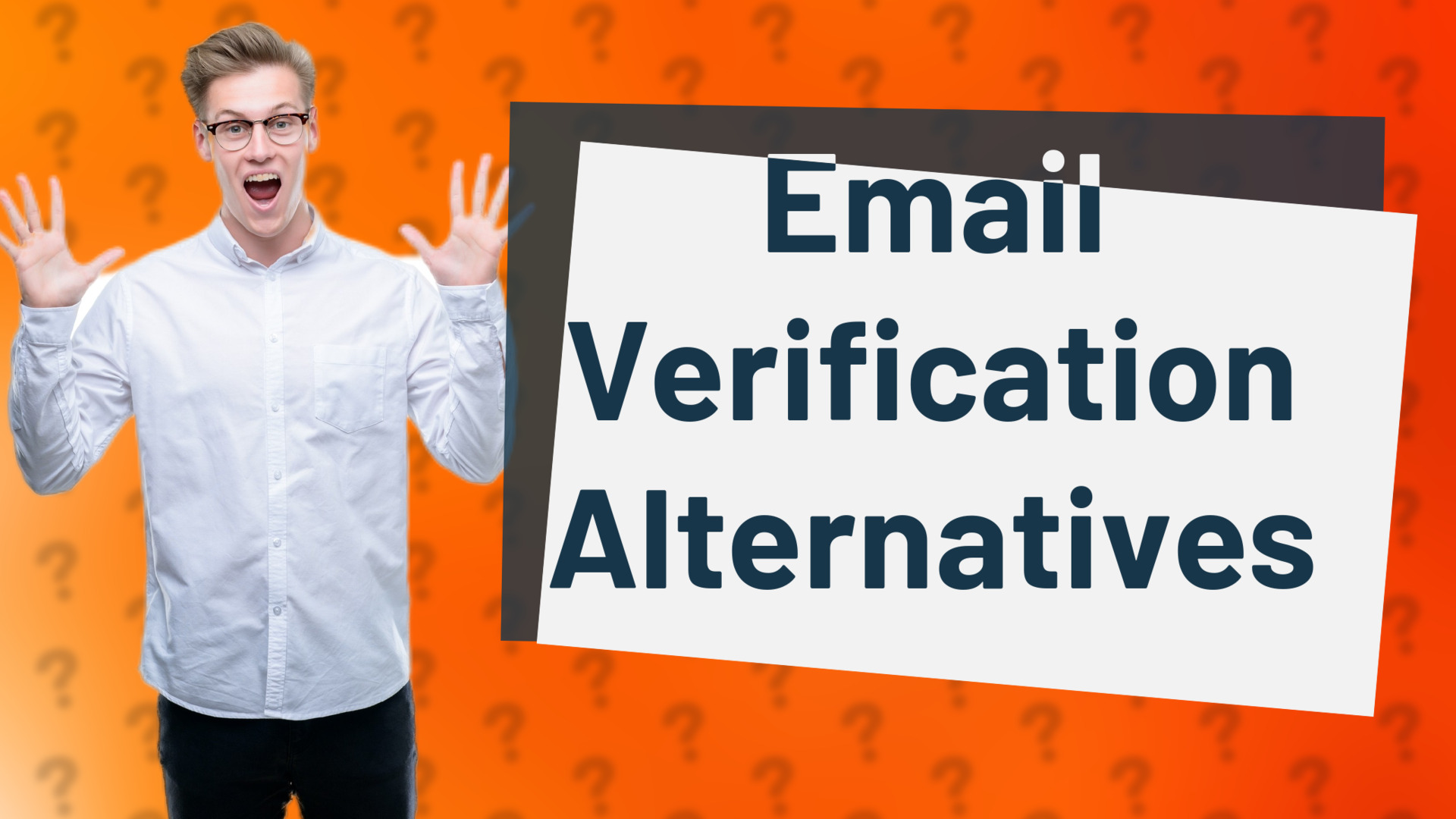Email Verification Alternatives