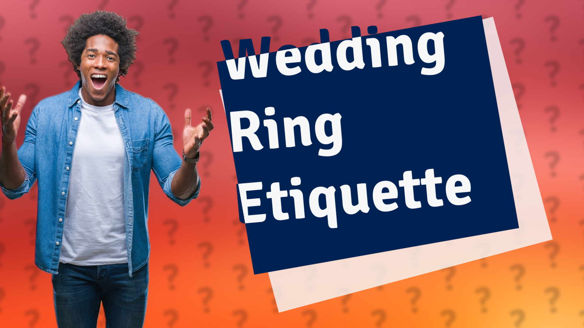Wedding Ring Etiquette