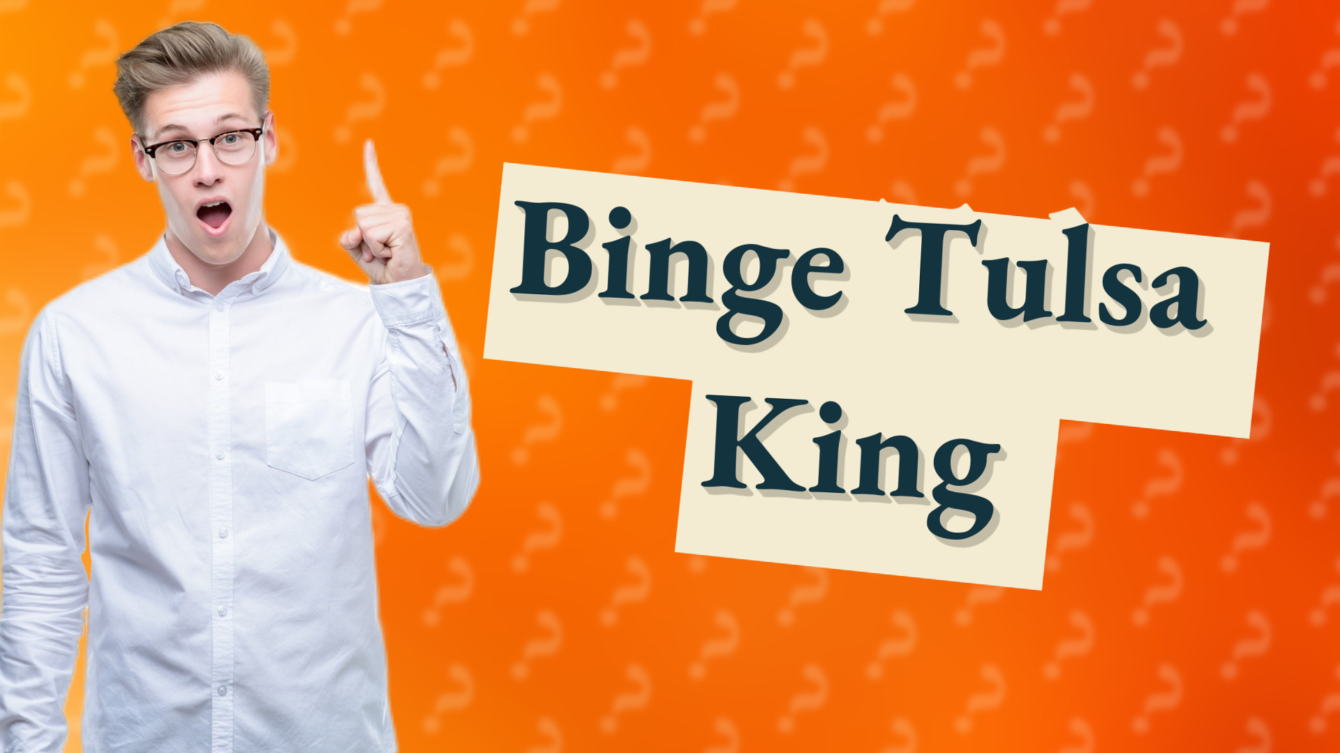 Binge Tulsa King
