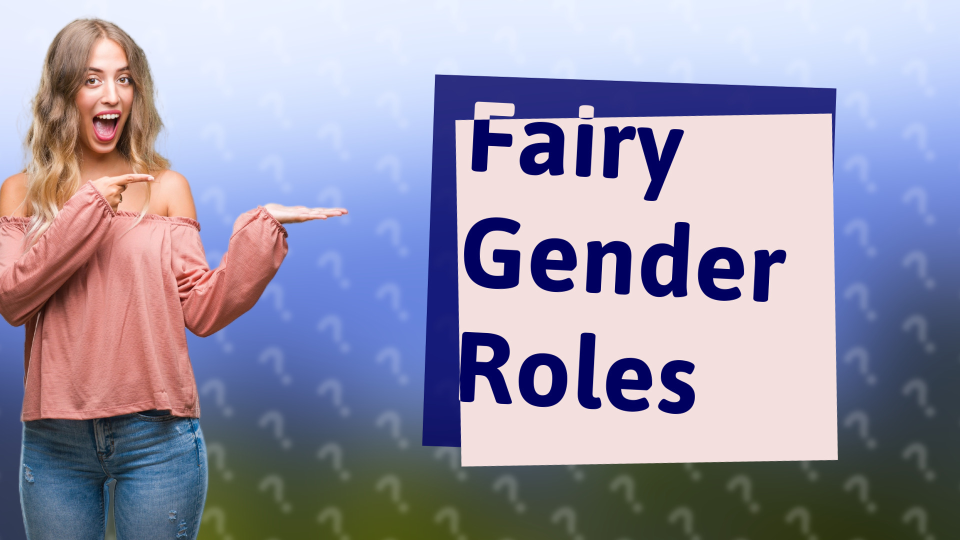 Fairy Gender Roles