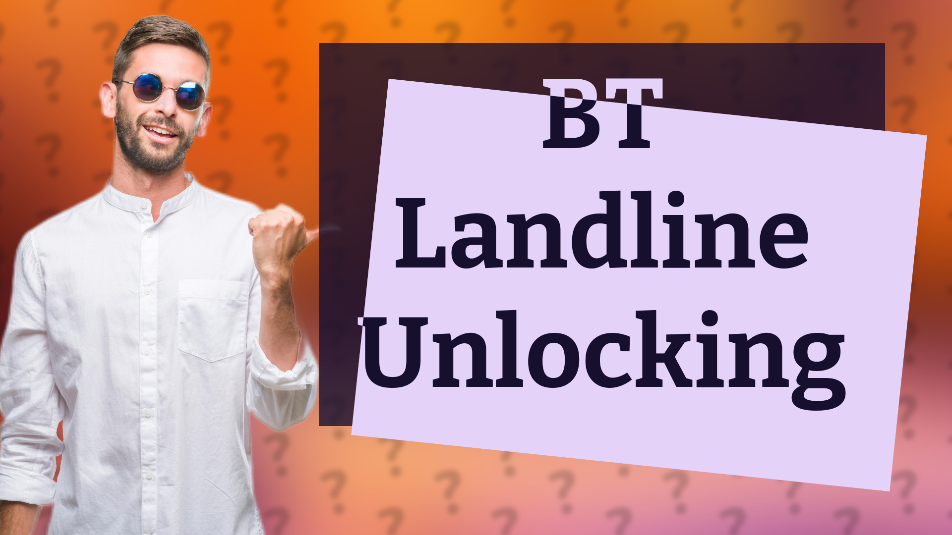 BT Landline Unlocking