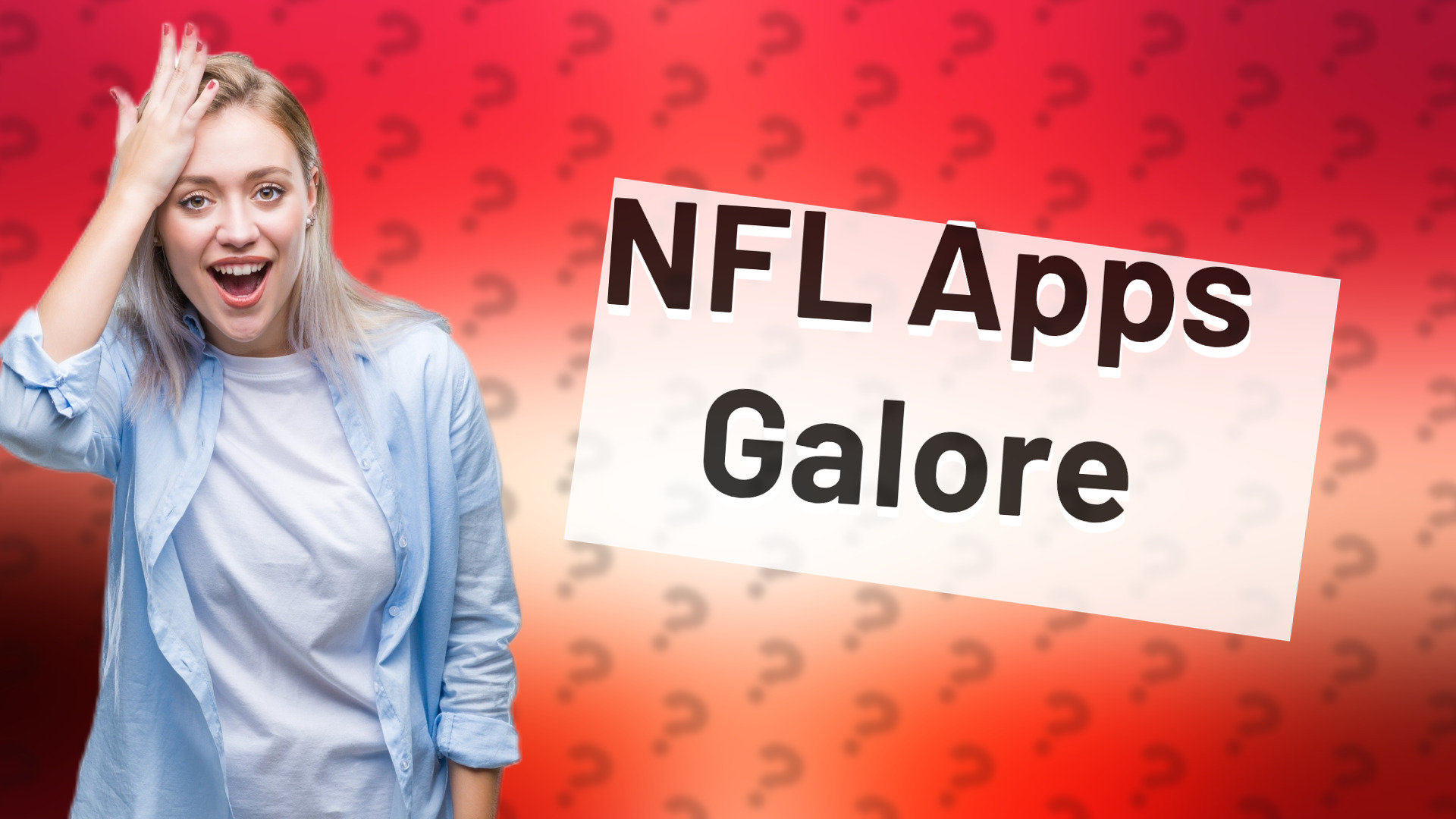 NFL Apps Galore
