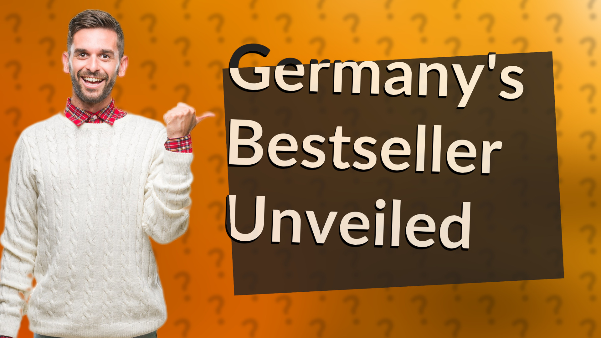 Germany's Bestseller Unveiled