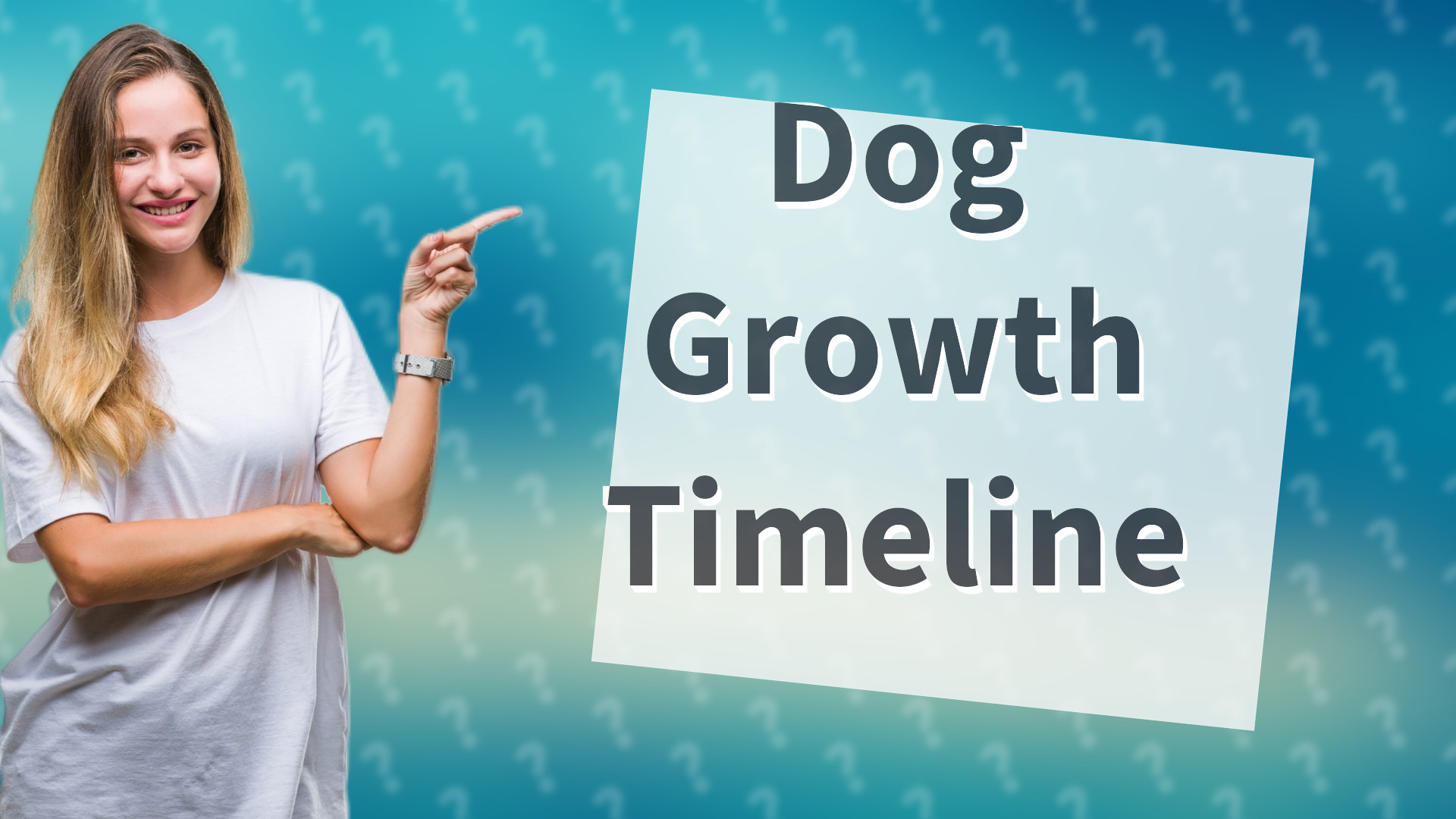 Dog Growth Timeline