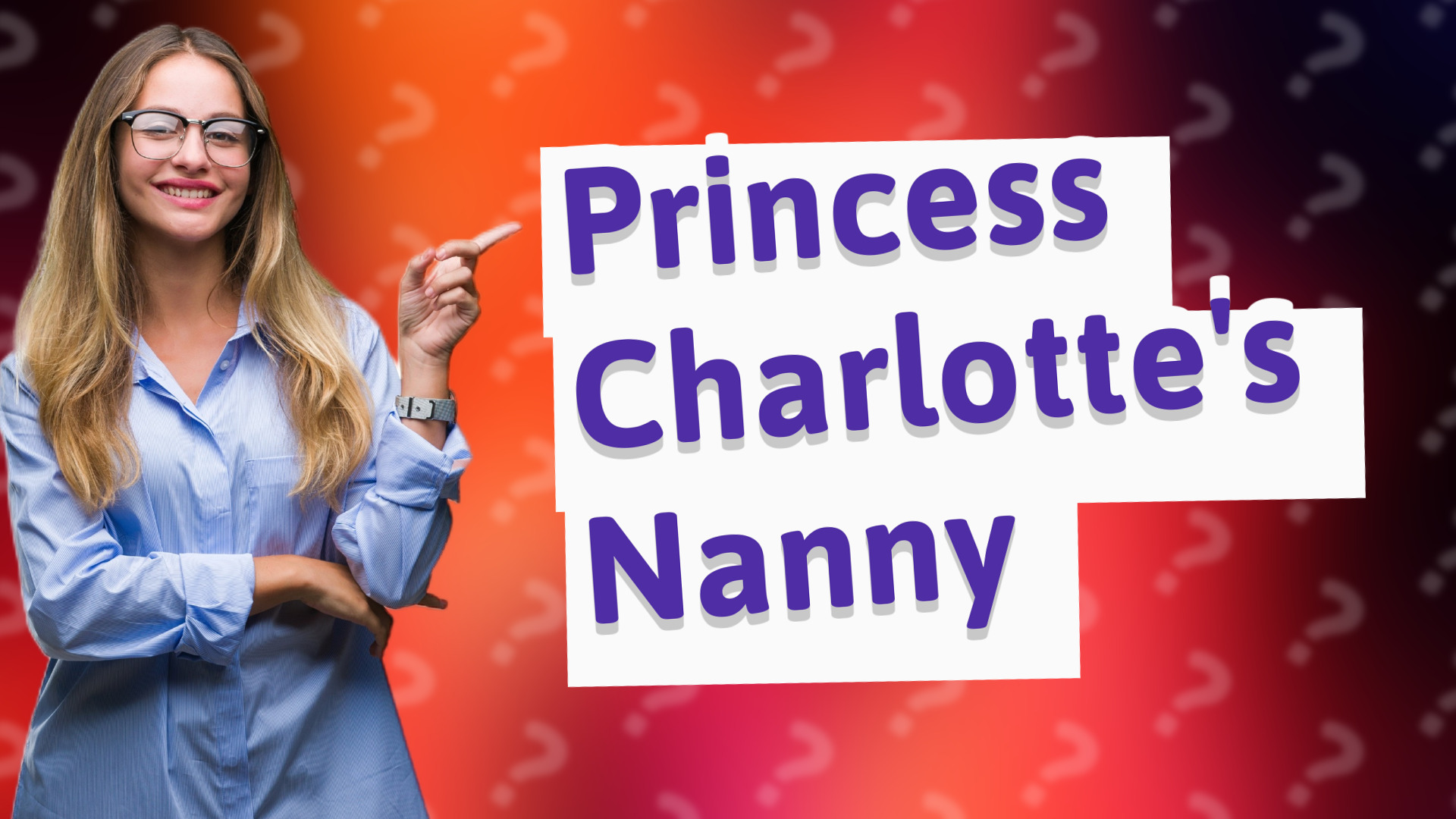 Princess Charlotte's Nanny