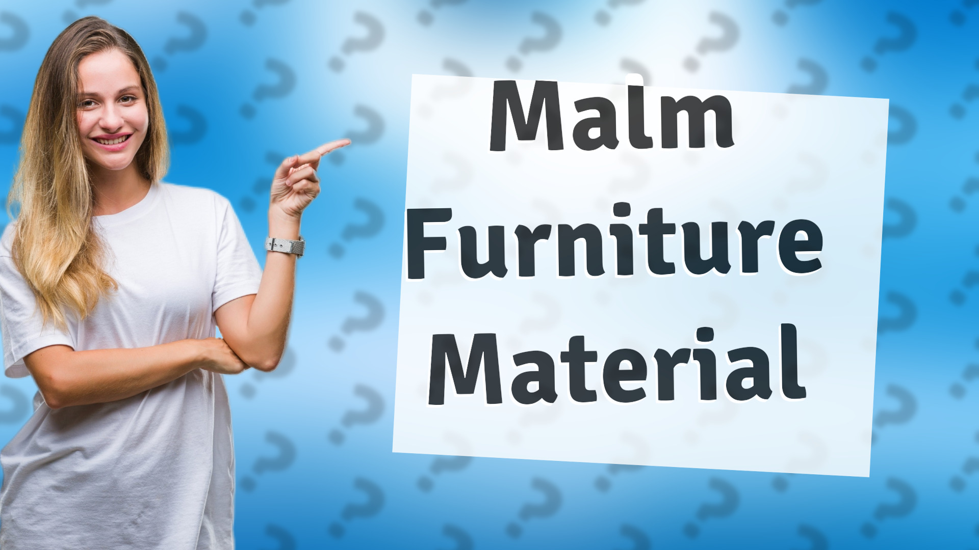 Malm Furniture Material