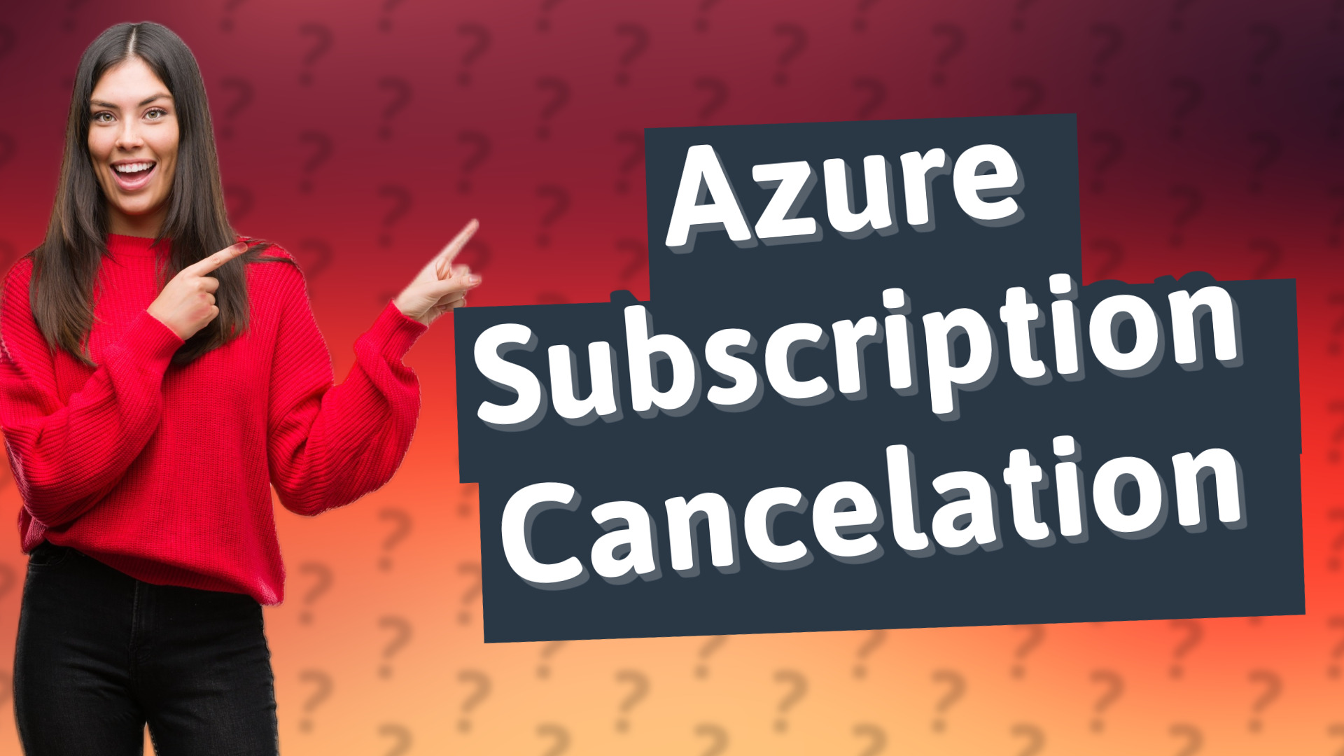 Azure Subscription Cancelation
