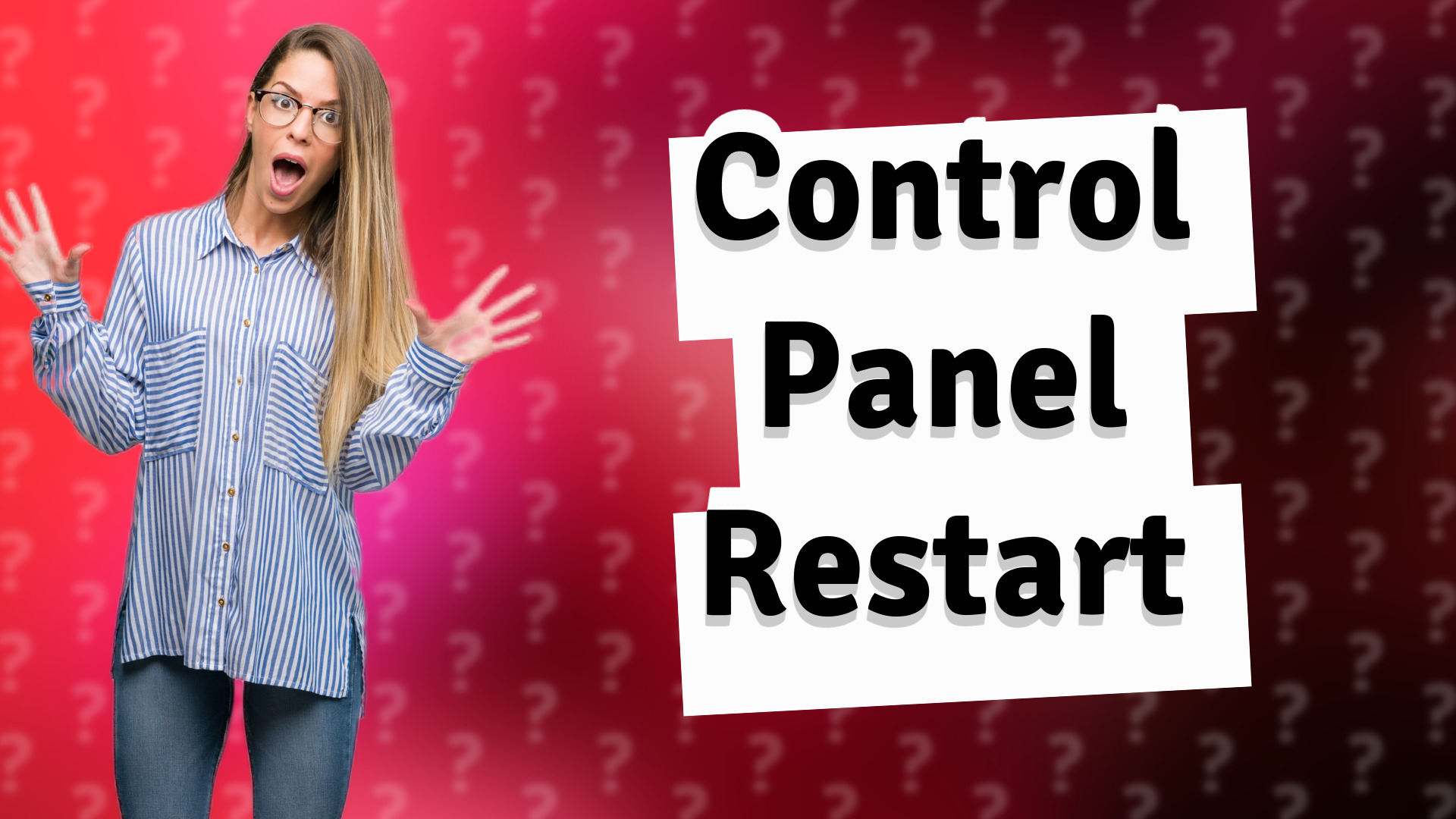 Control Panel Restart