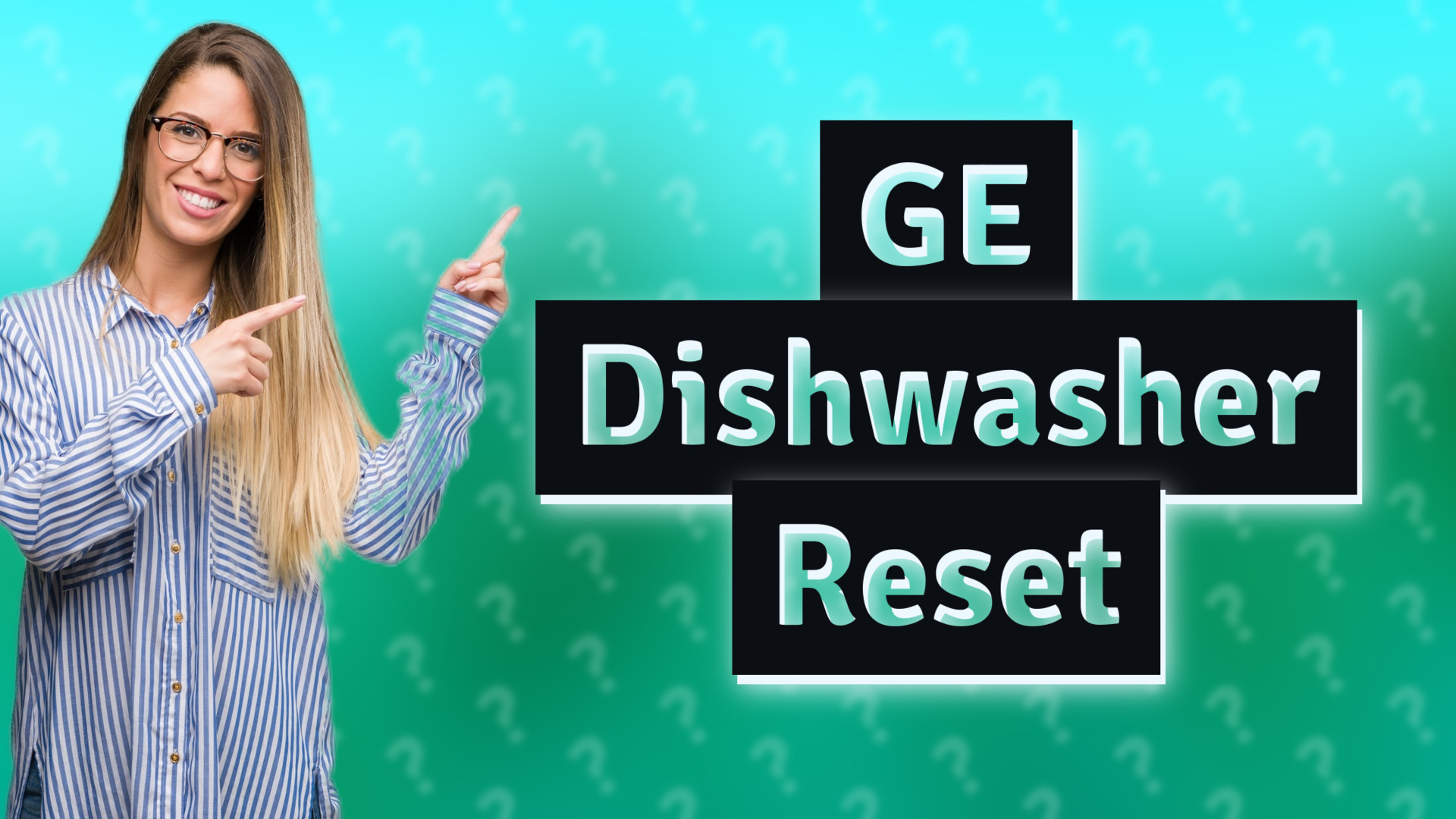 GE Dishwasher Reset