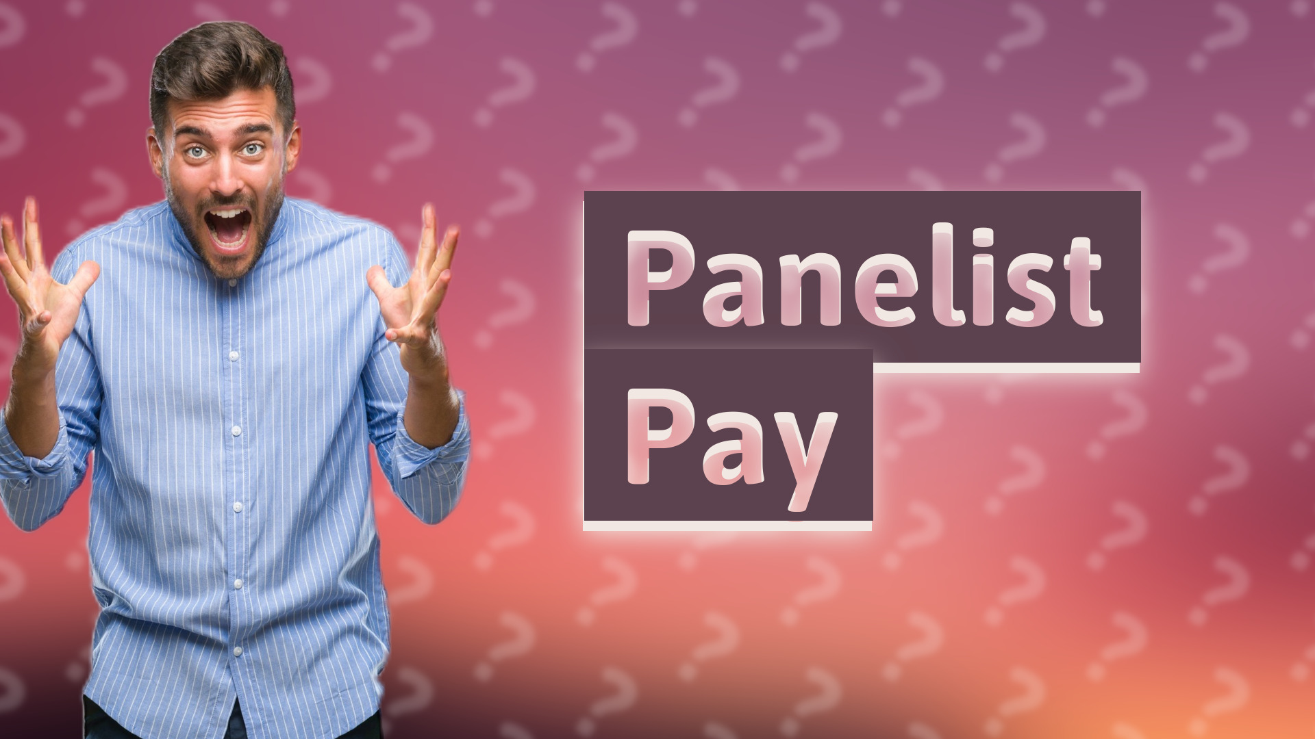 Panelist Pay