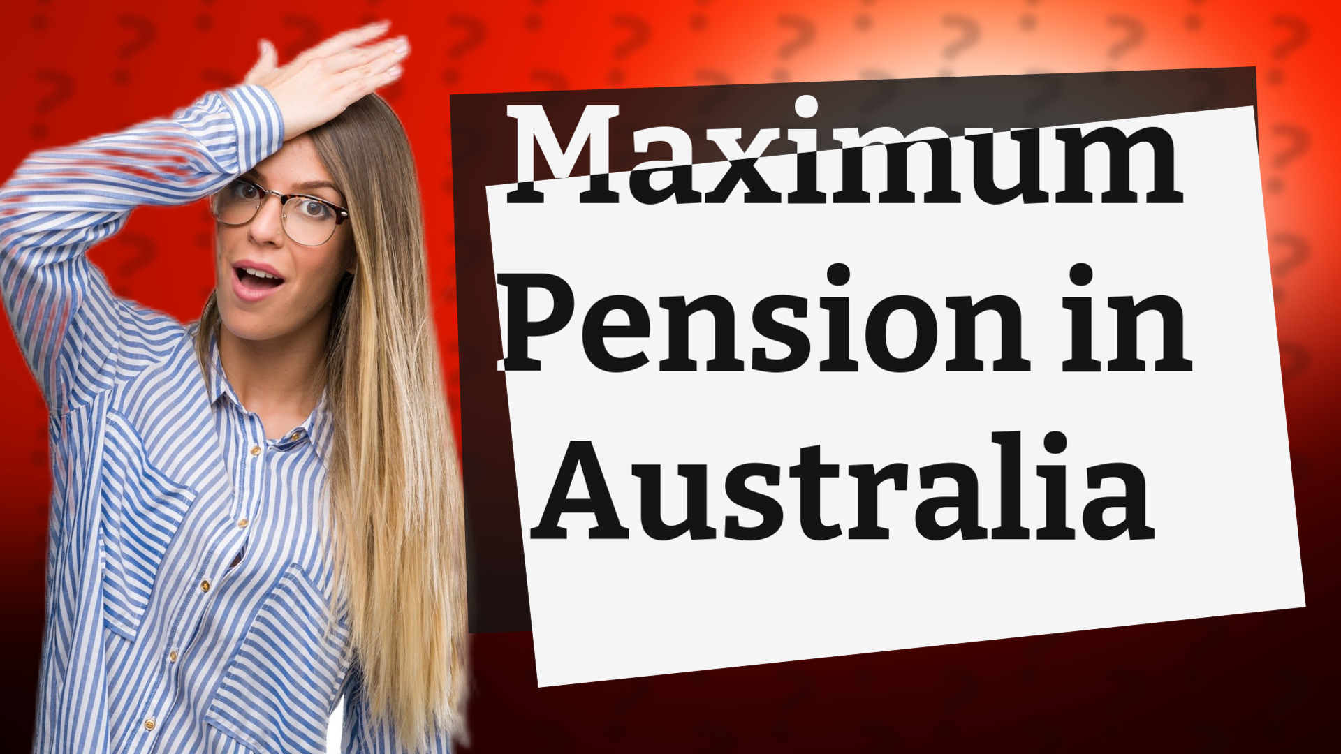 Maximum Pension in Australia
