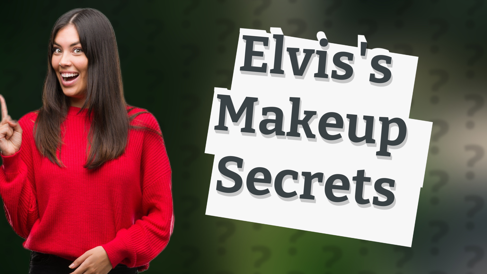 Elvis's Makeup Secrets