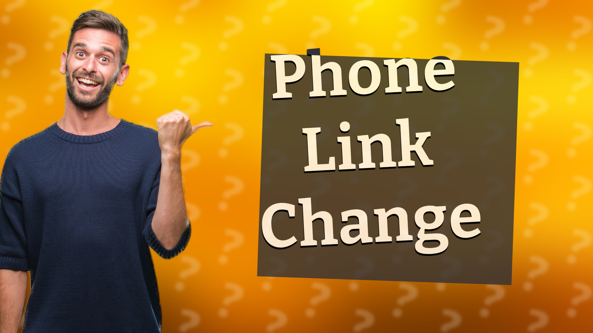 Phone Link Change