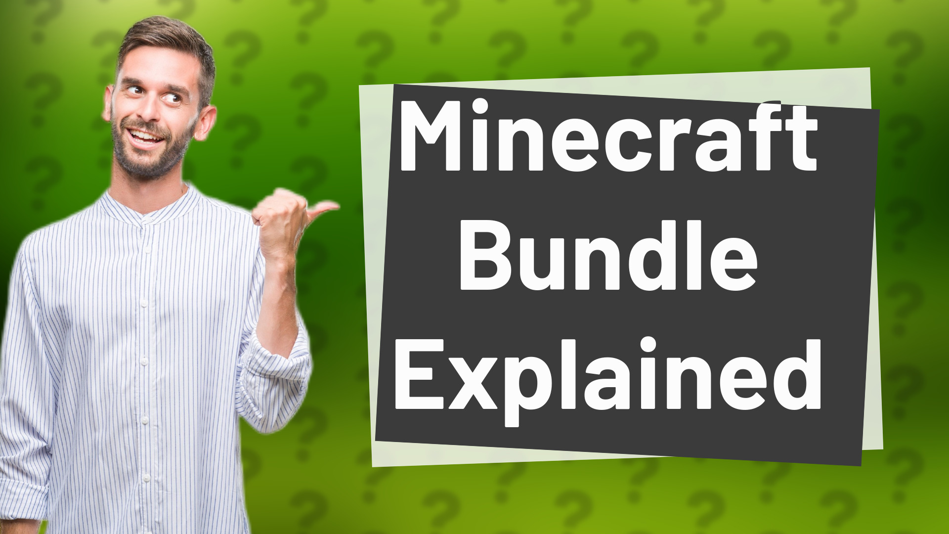 Minecraft Bundle Explained