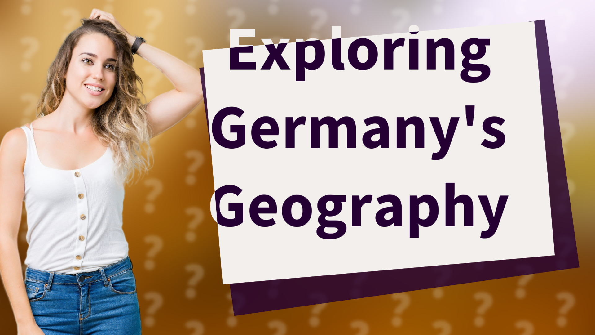 Exploring Germany's Geography