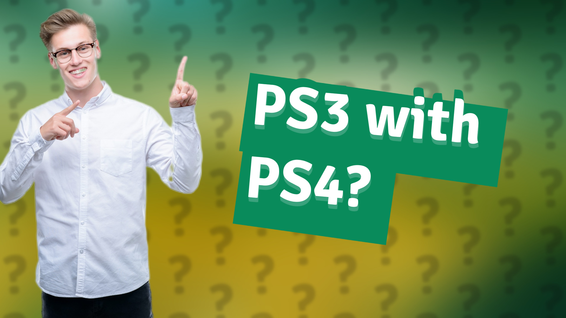 PS3 with PS4?