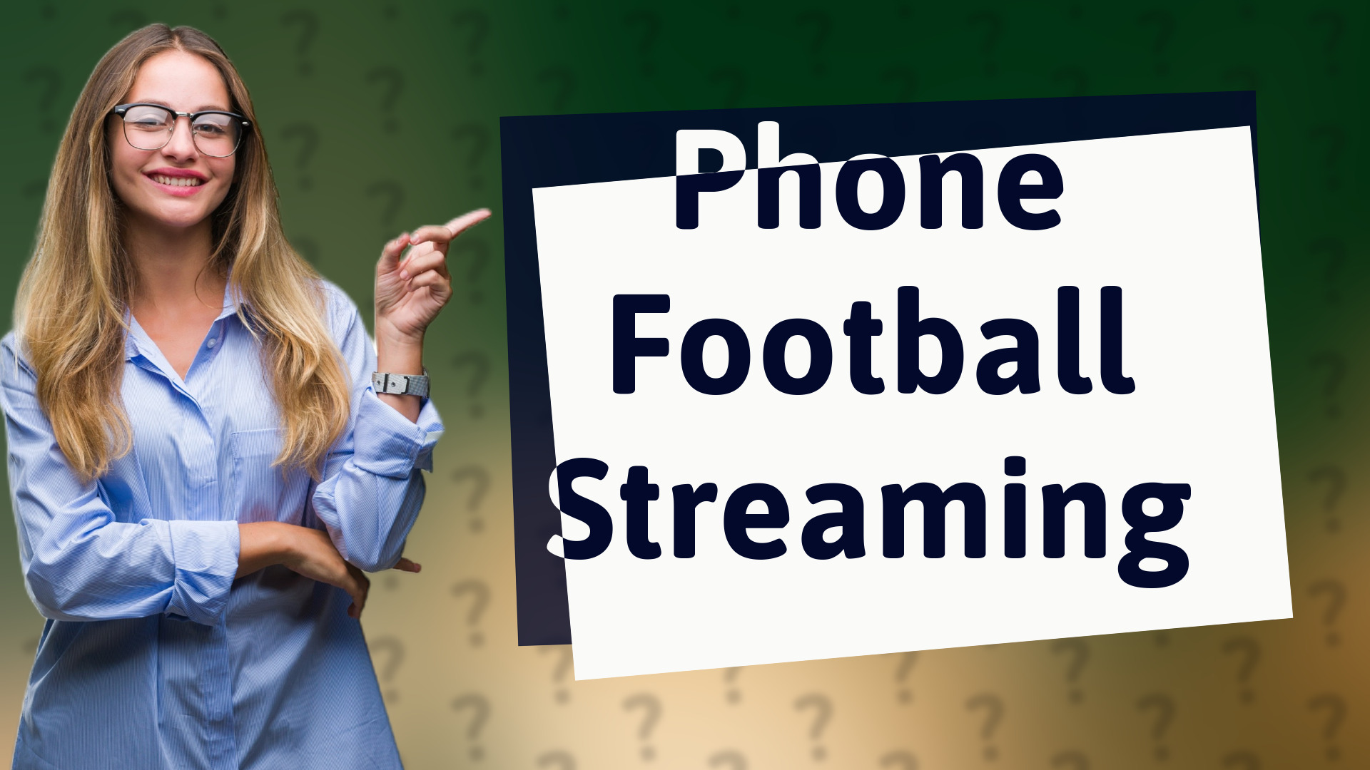 Phone Football Streaming