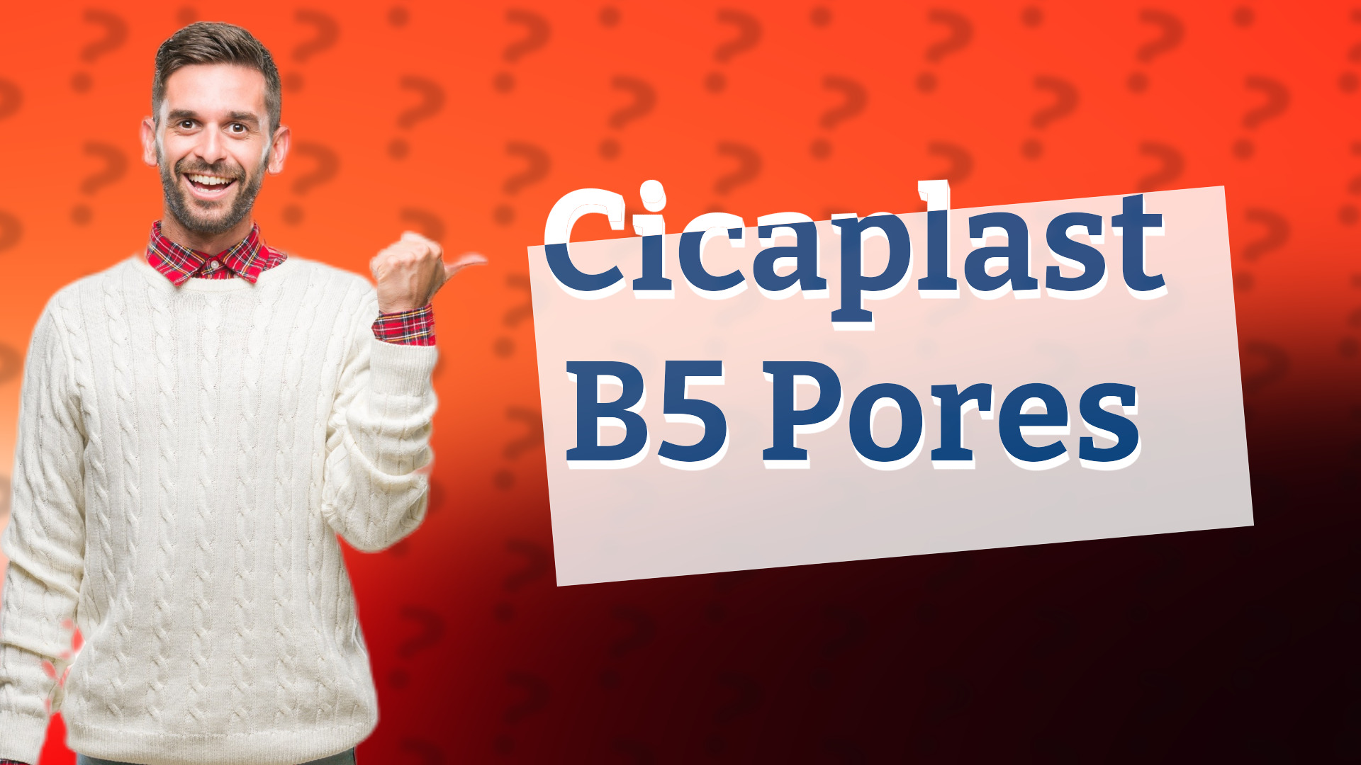 Cicaplast B5 Pores