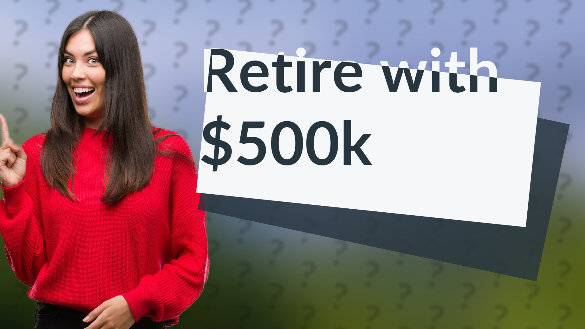 Retire with $500k