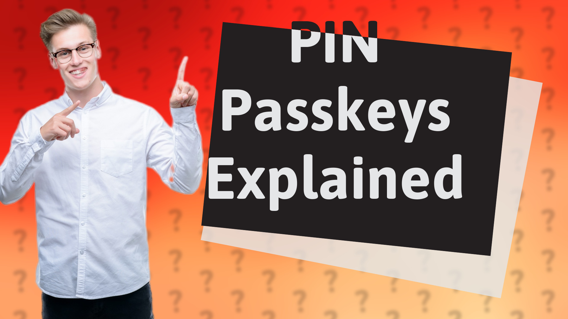 PIN Passkeys Explained