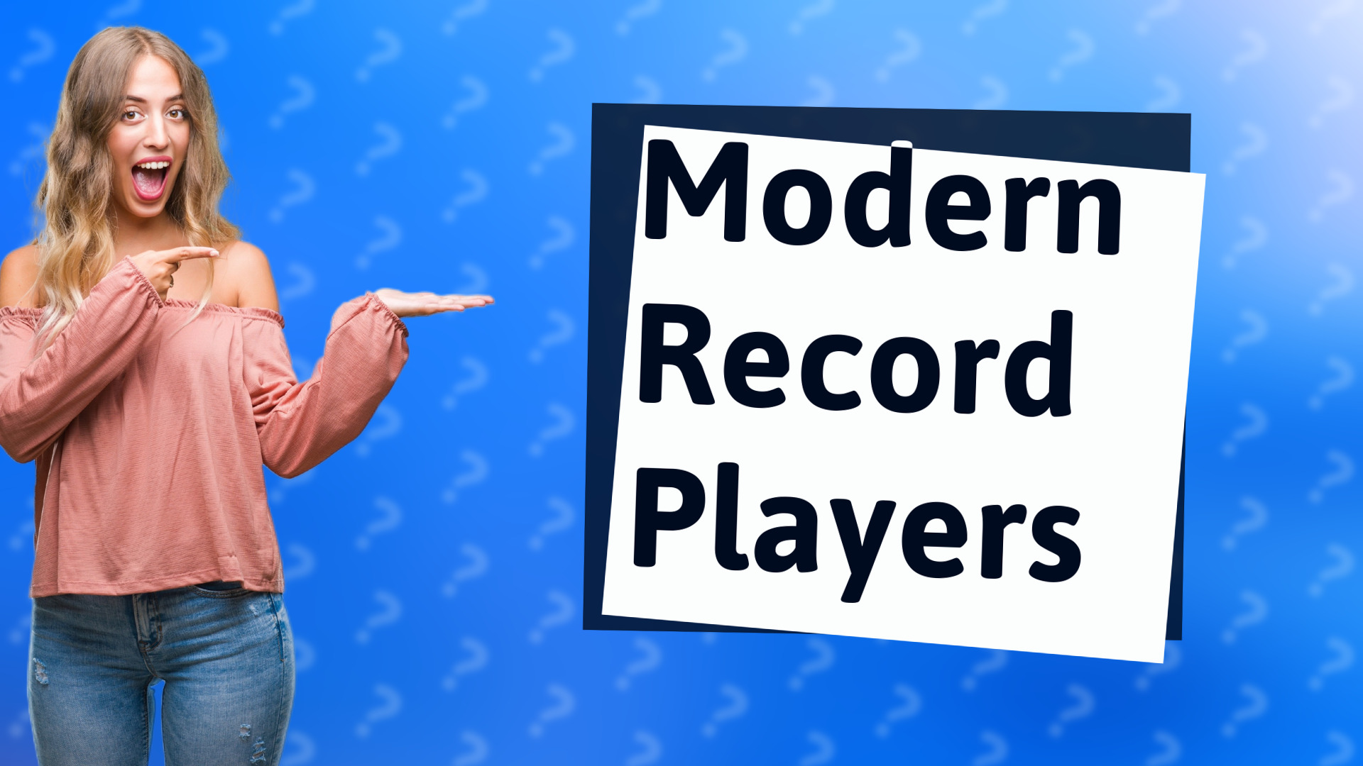 Modern Record Players