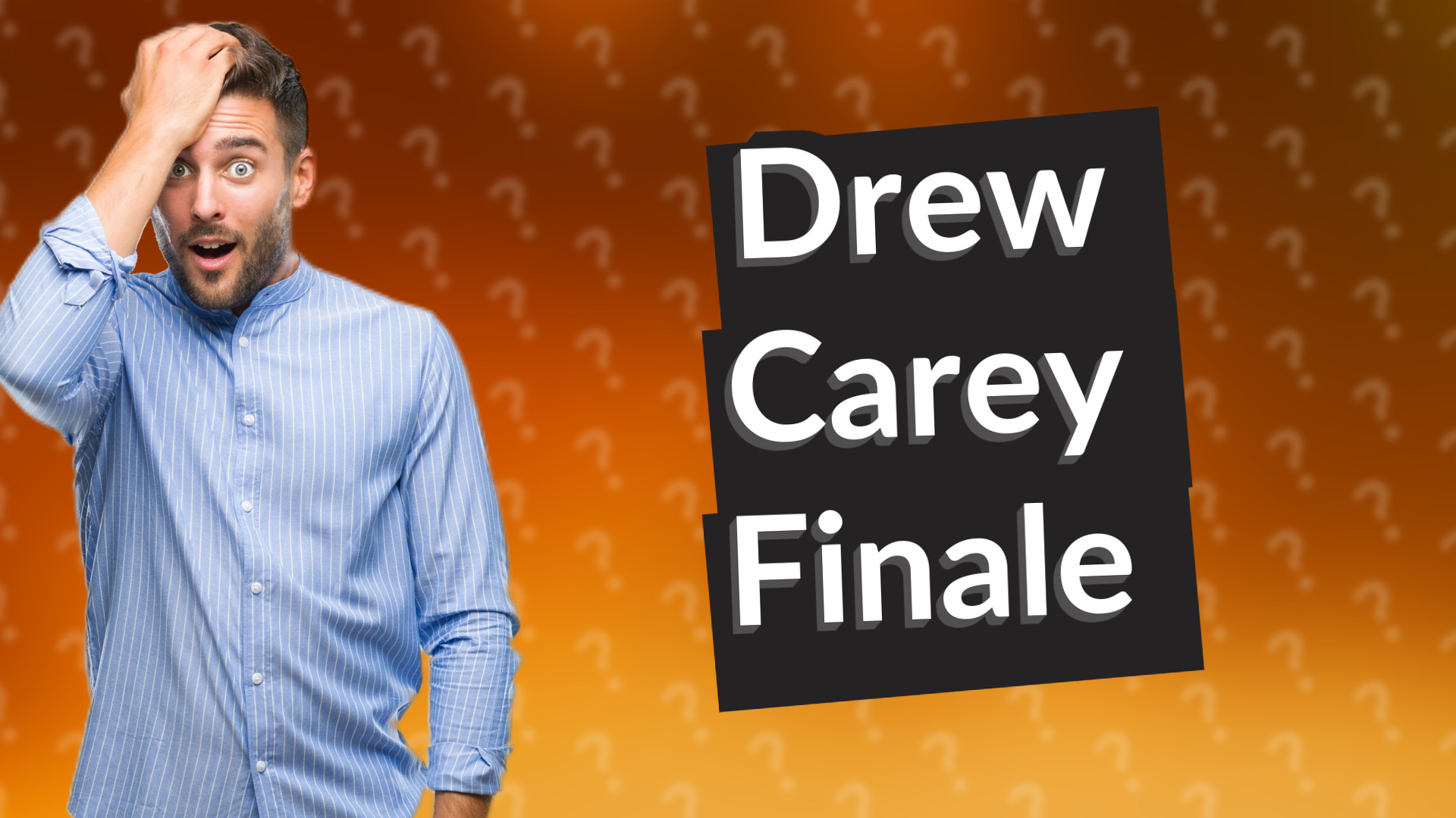 Drew Carey Finale