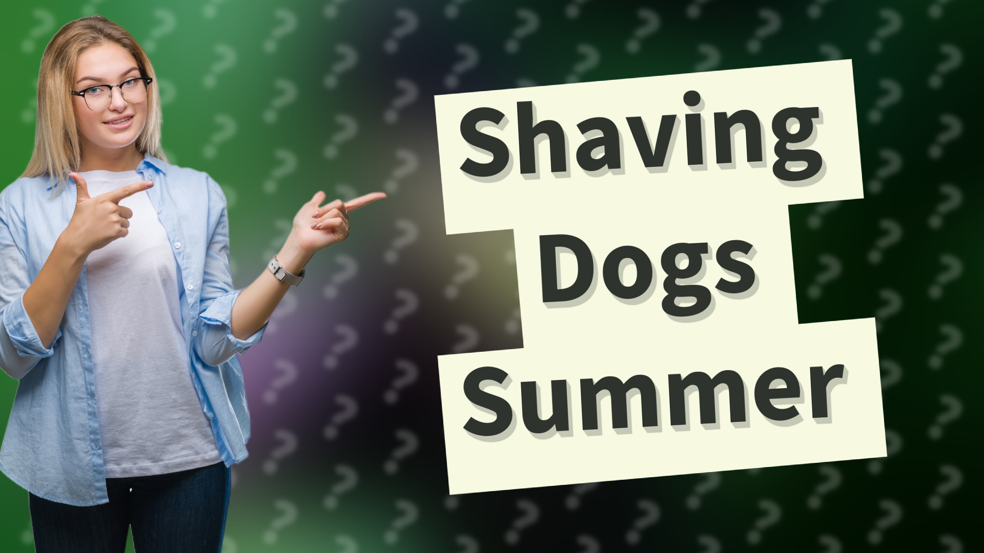 Shaving Dogs Summer