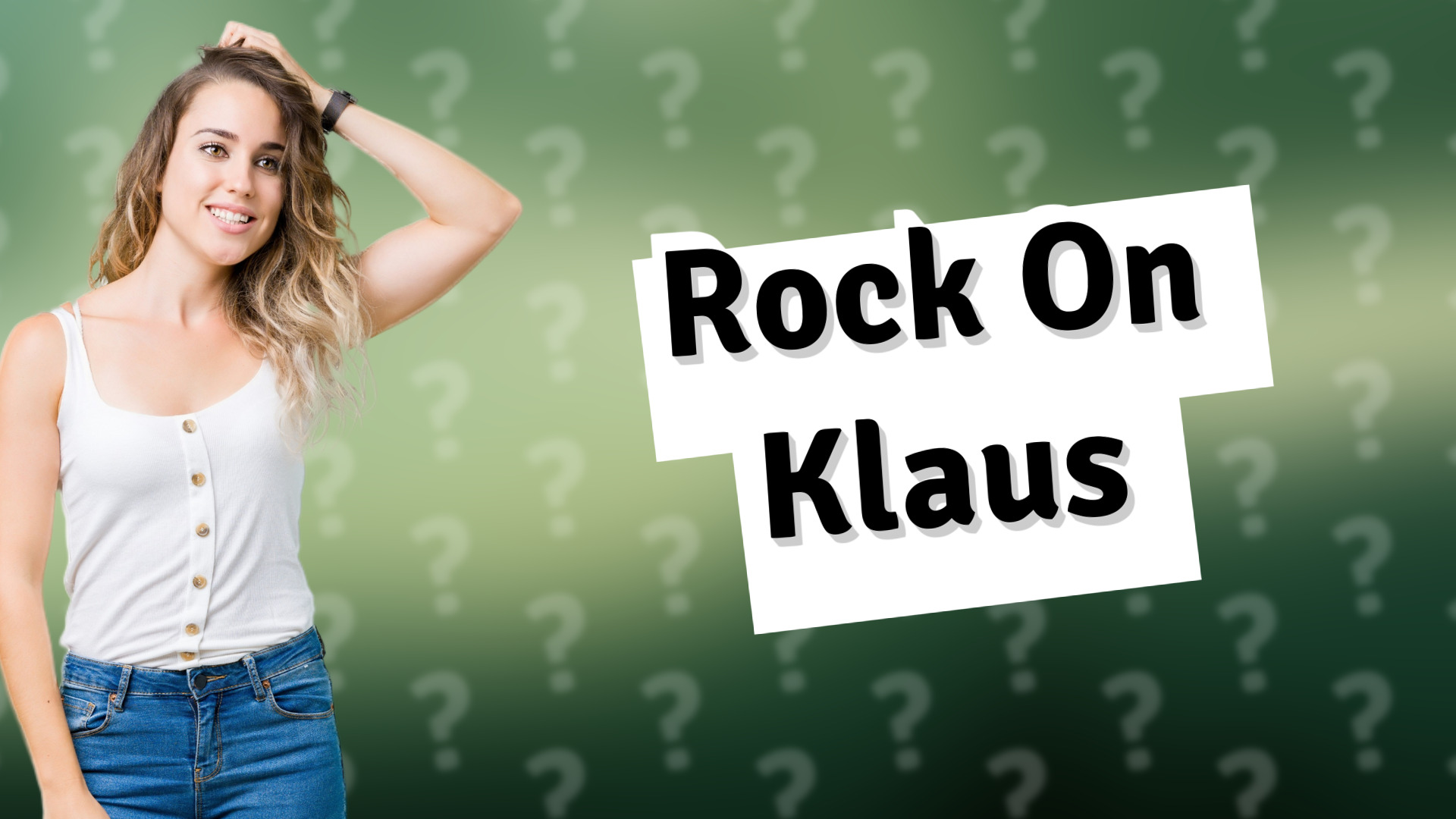 Rock On Klaus