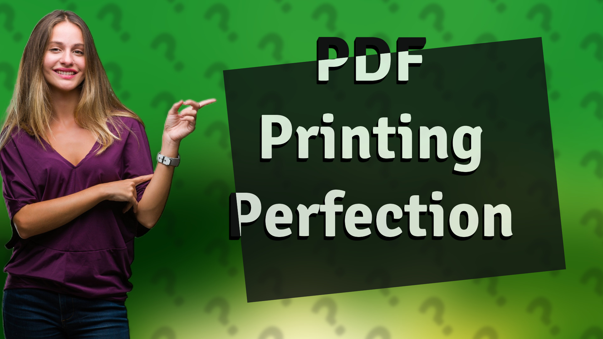 PDF Printing Perfection