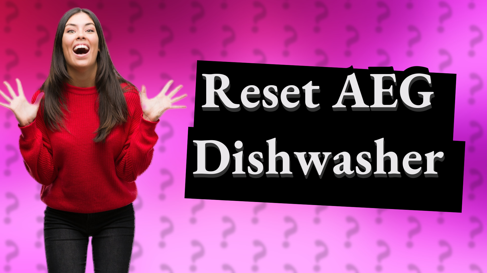 Reset AEG Dishwasher