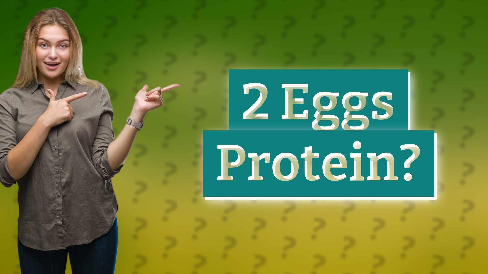 2 Eggs Protein?