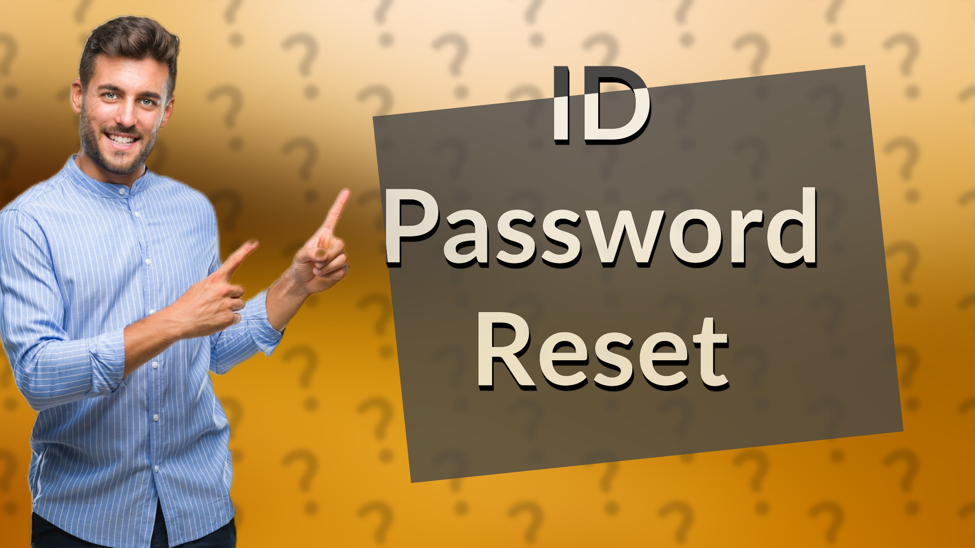 ID Password Reset