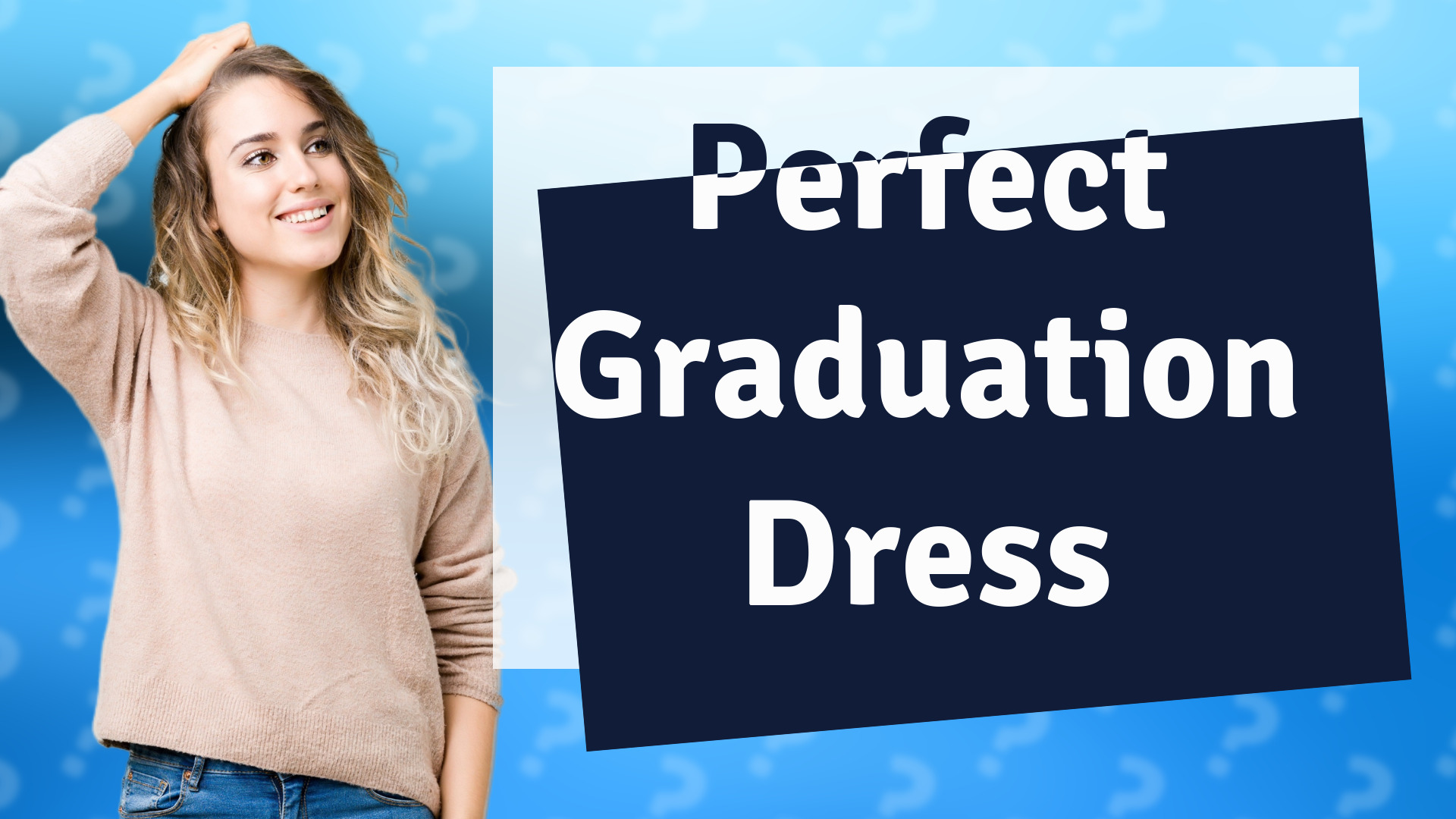 Perfect Graduation Dress