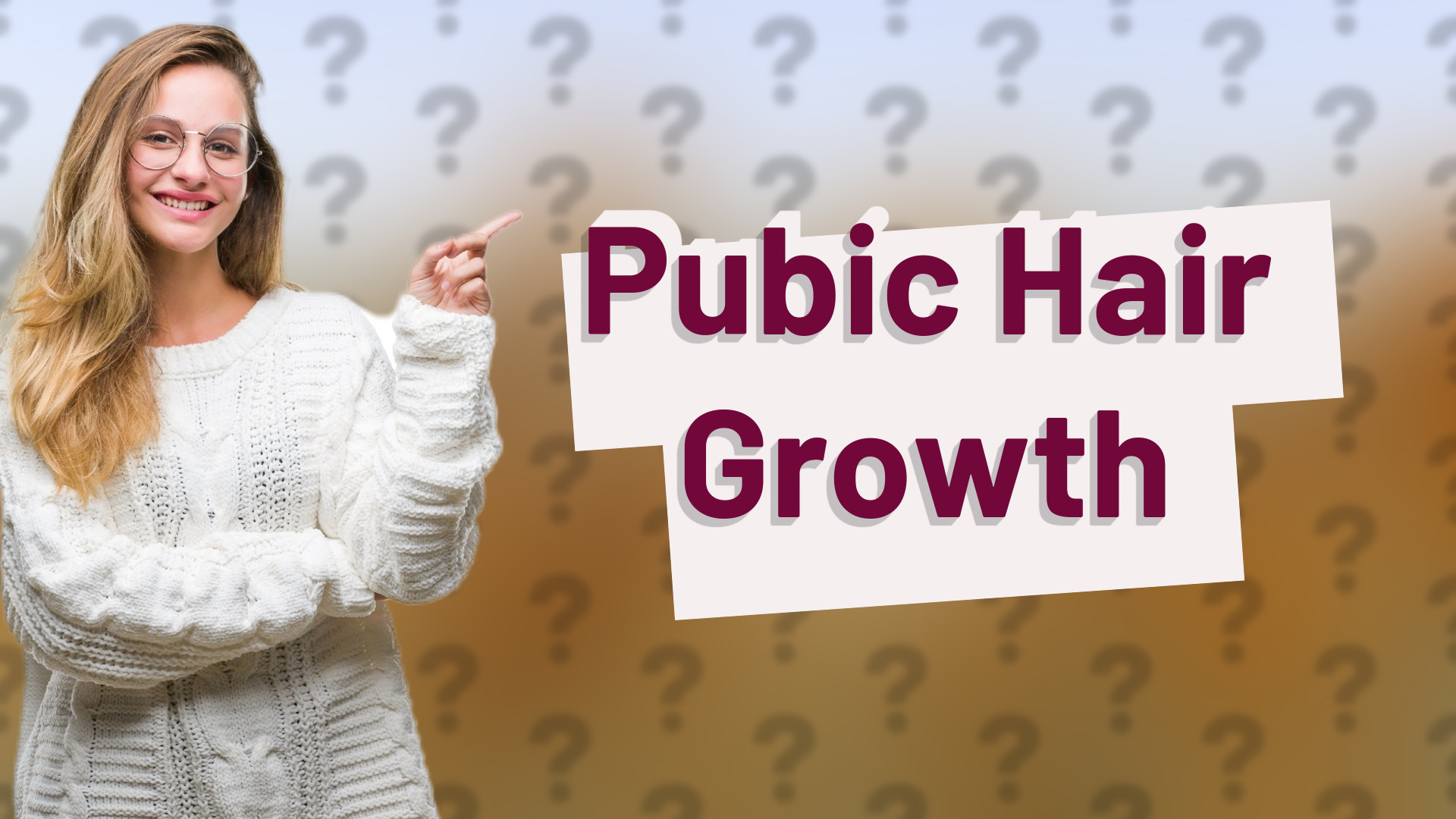 Pubic Hair Growth