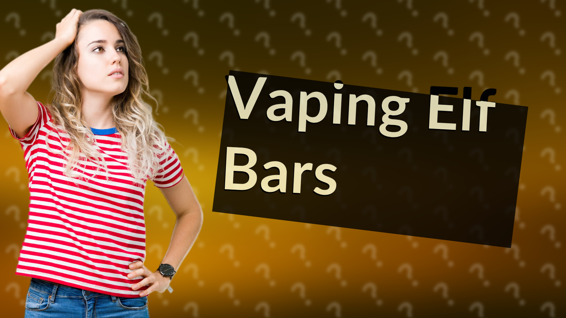 Vaping Elf Bars