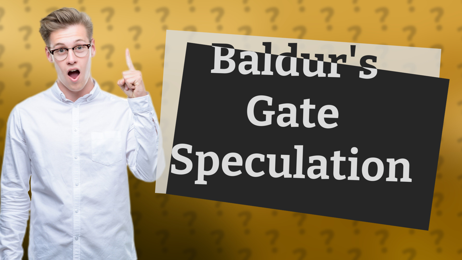 Baldur's Gate Speculation