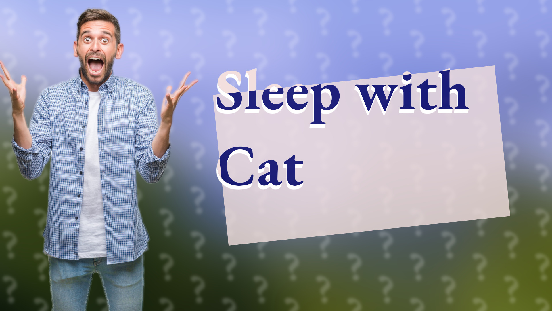 Sleep with Cat