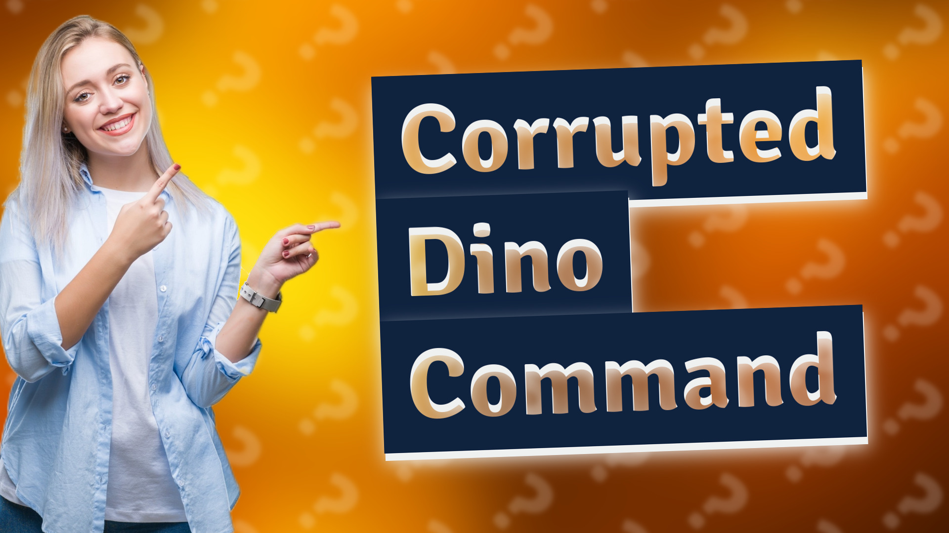 Corrupted Dino Command