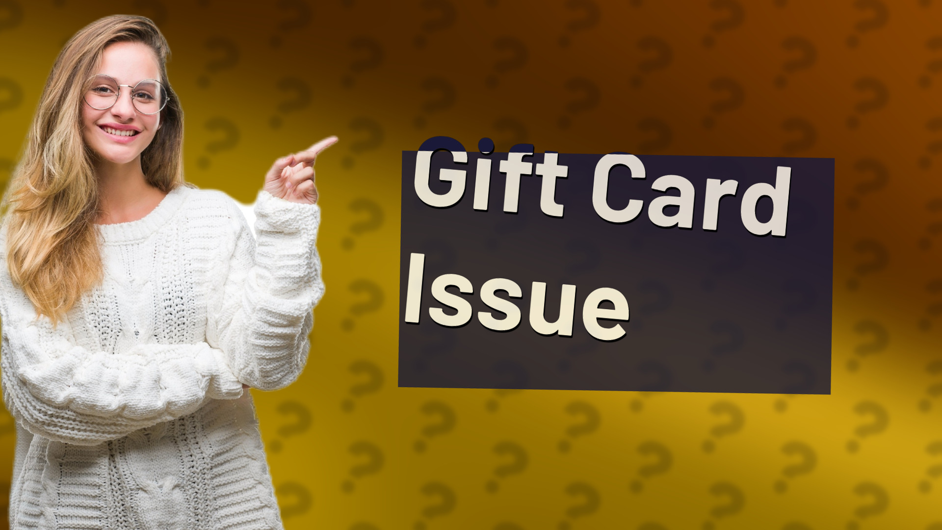 Gift Card Issue