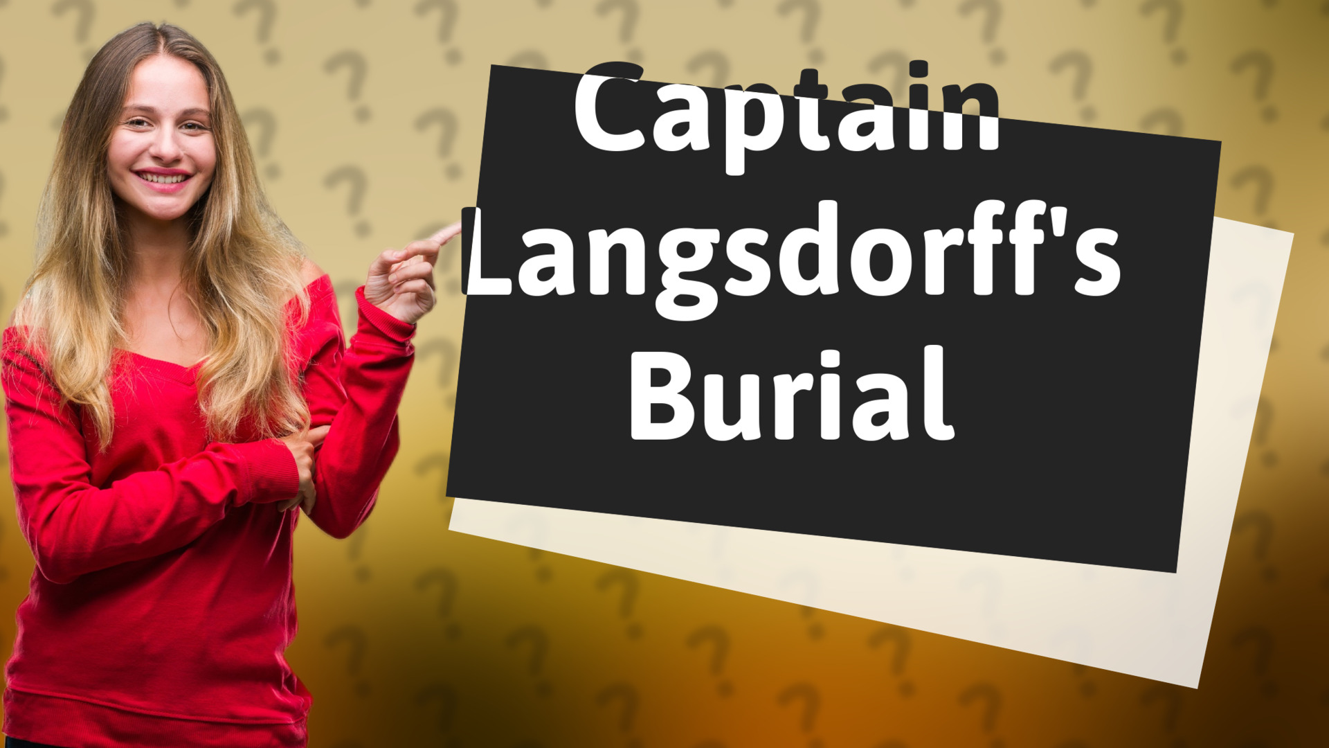 Captain Langsdorff's Burial