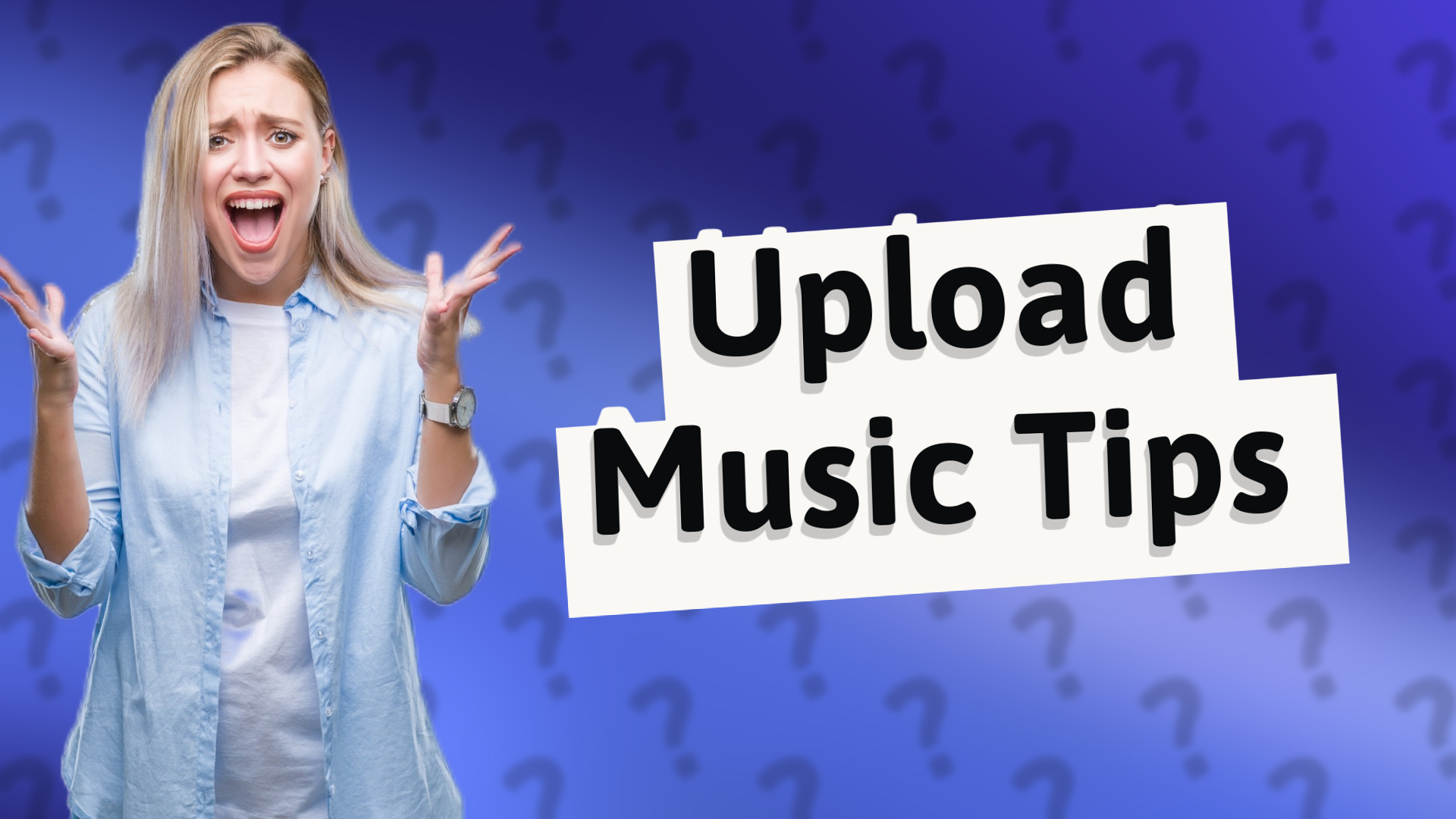 Upload Music Tips