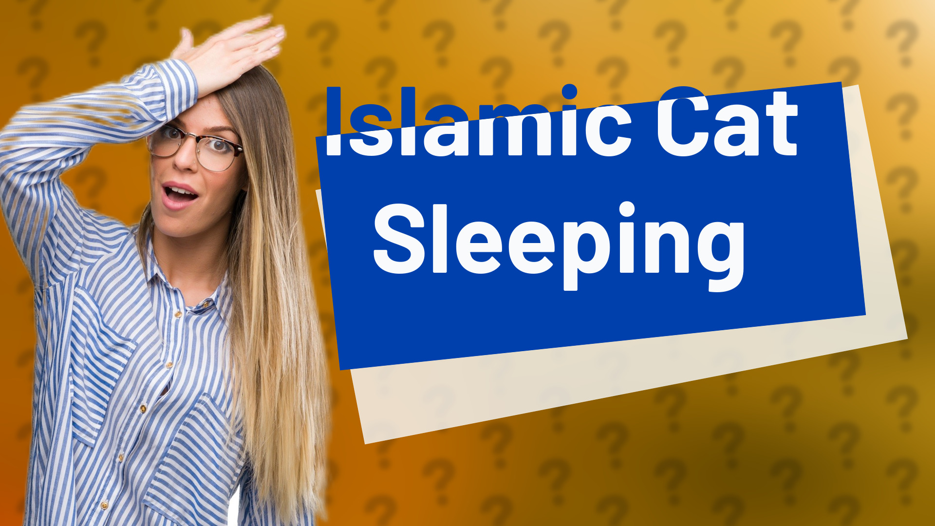 Islamic Cat Sleeping