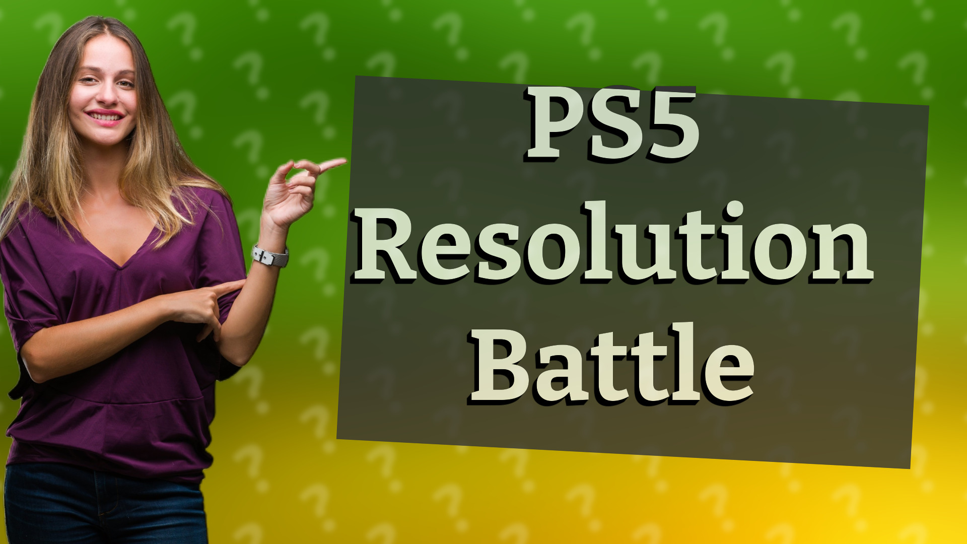 PS5 Resolution Battle