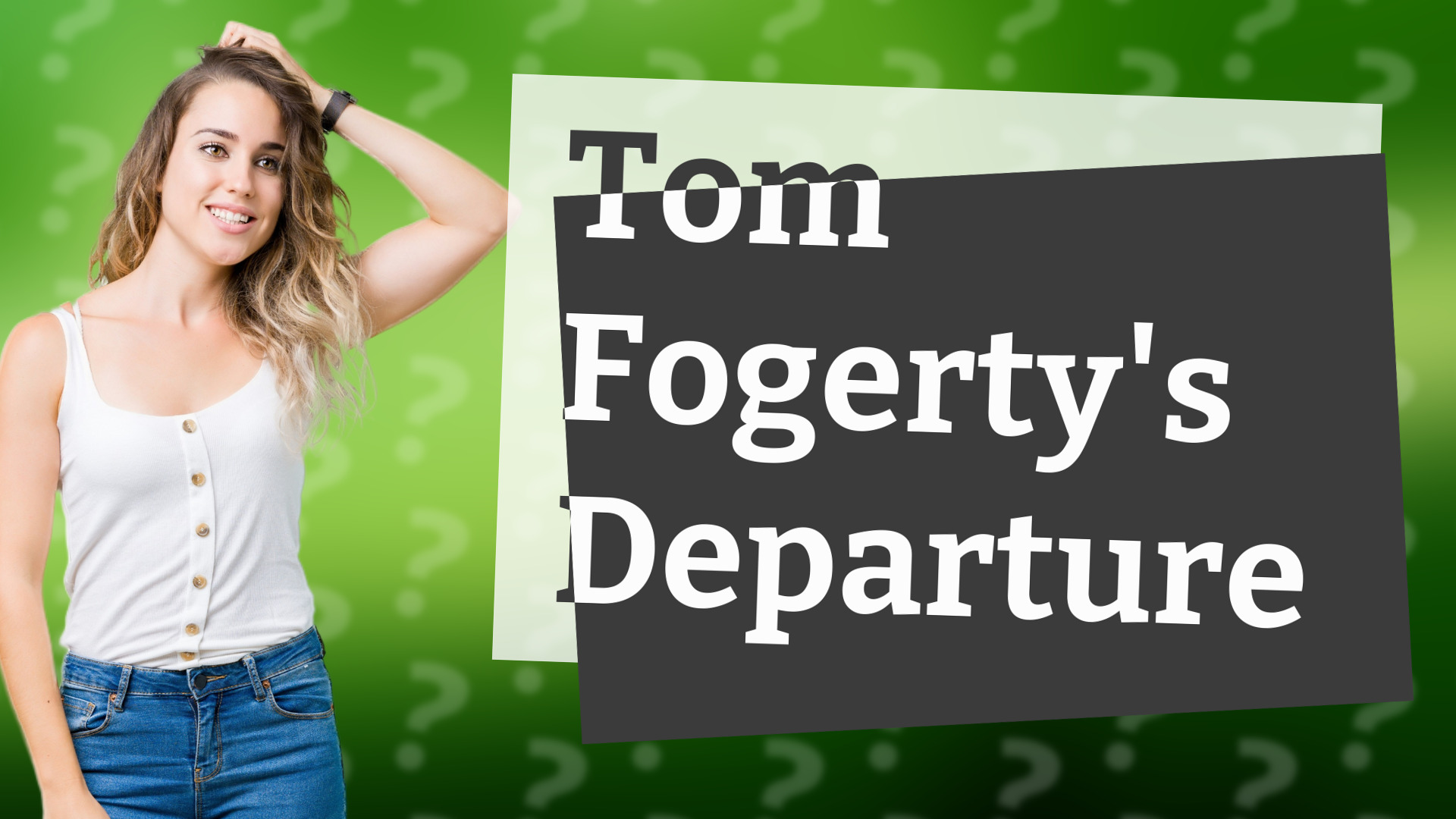Tom Fogerty's Departure
