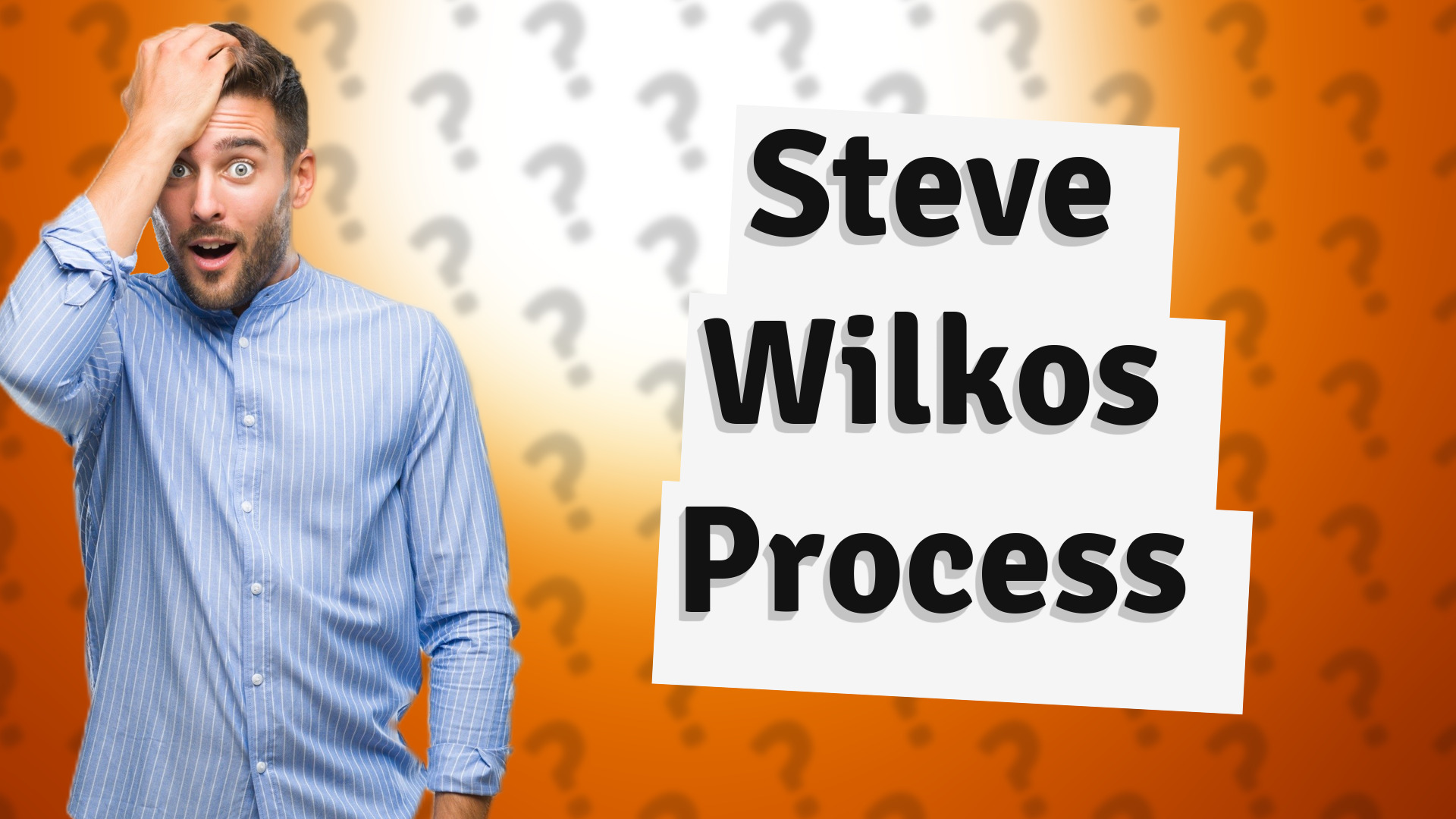 Steve Wilkos Process